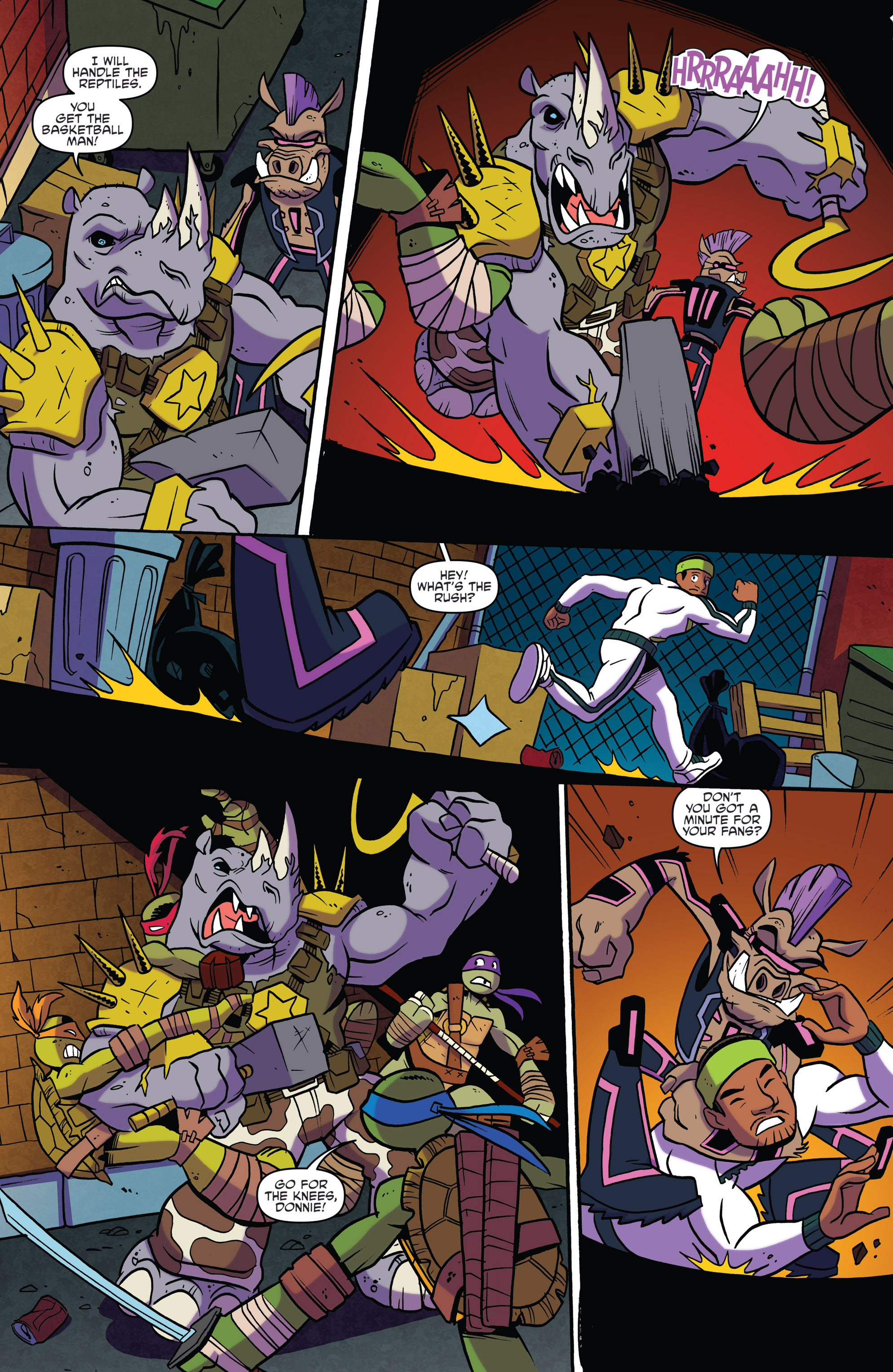 Read online Teenage Mutant Ninja Turtles Amazing Adventures comic -  Issue # _Special - Carmelo Anthony - 14