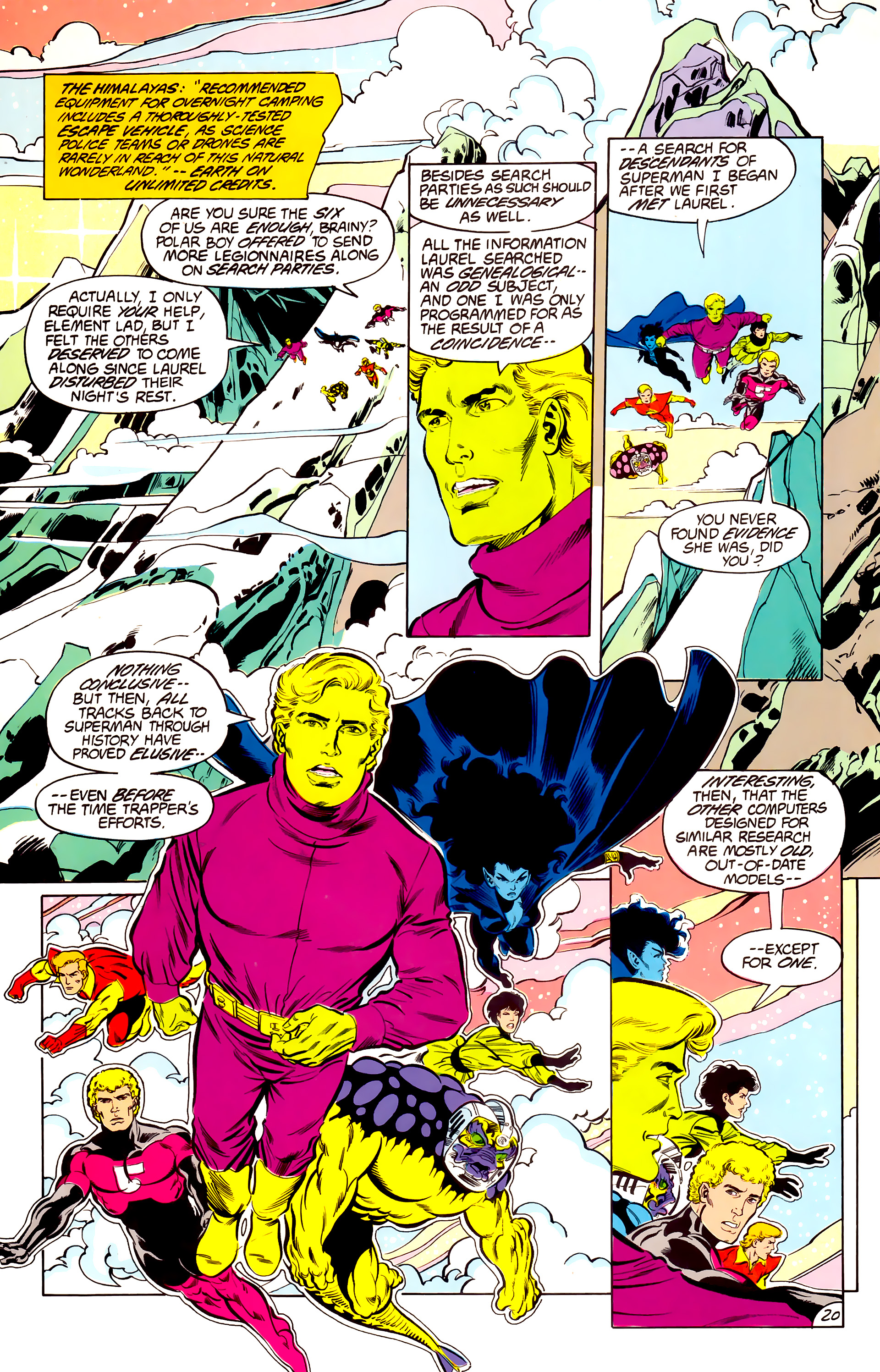 Read online Legion of Super-Heroes (1984) comic -  Issue #42 - 21