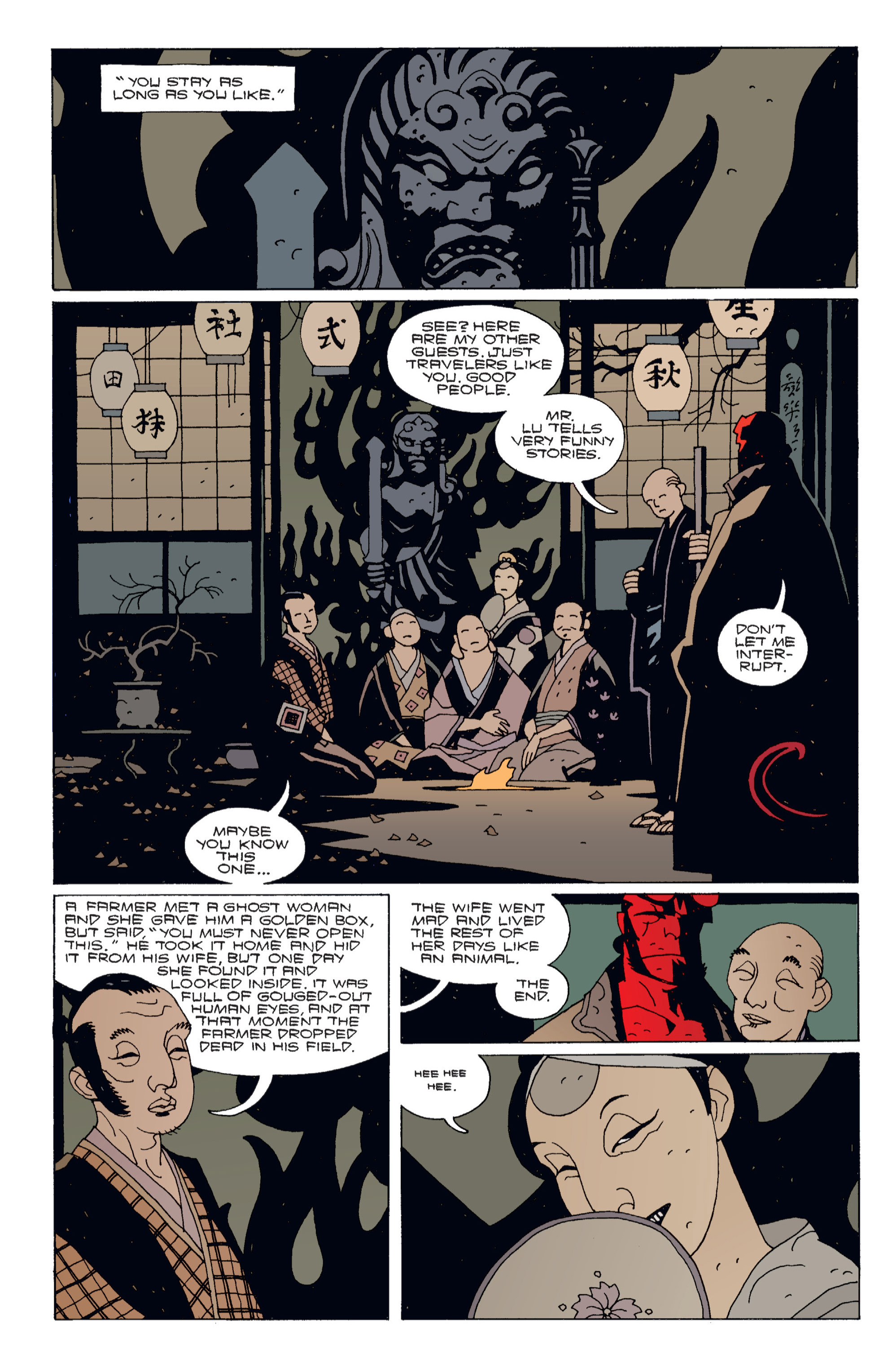 Read online Hellboy comic -  Issue #4 - 37