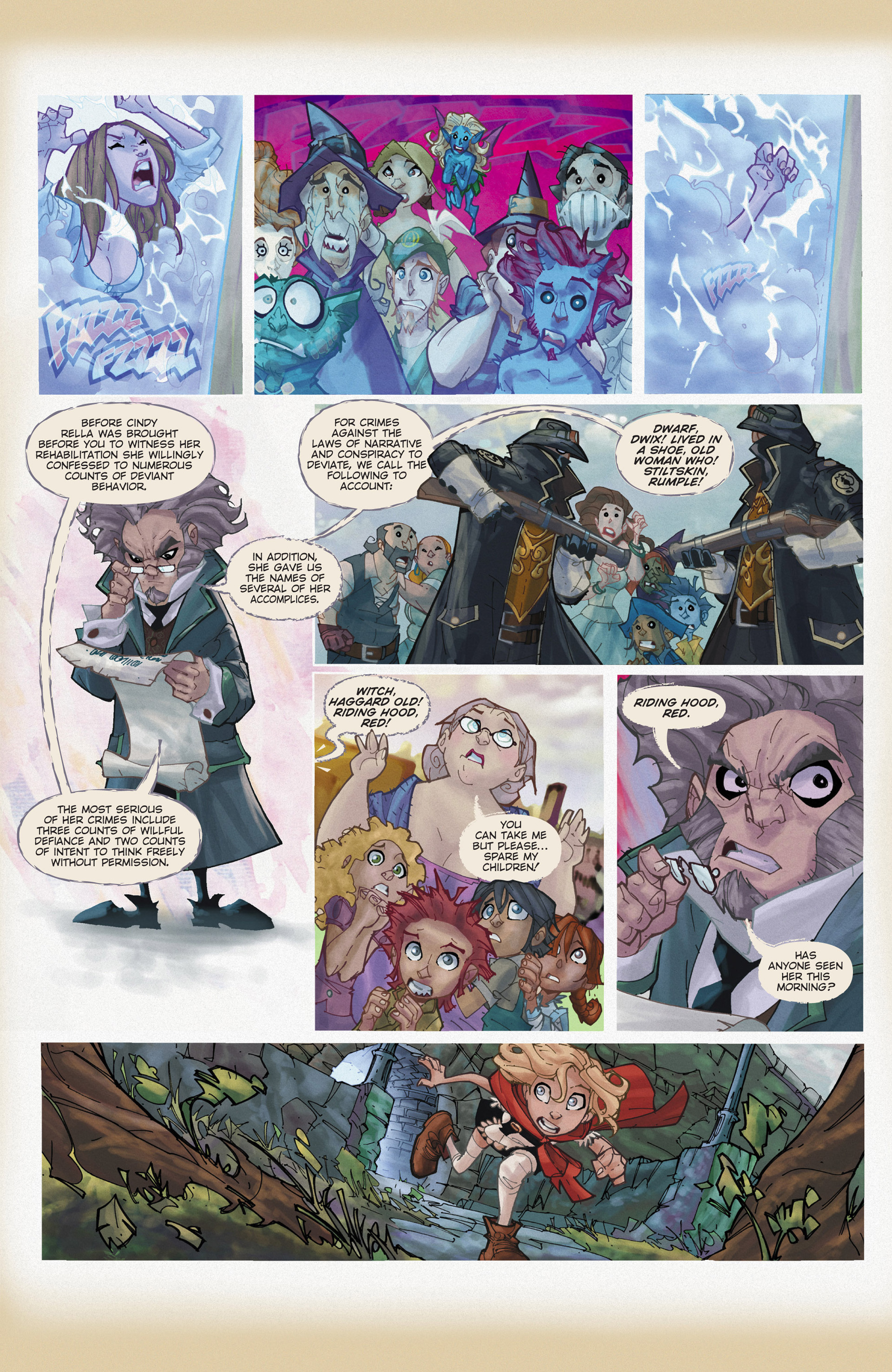 Read online Fairy Quest: Outlaws comic -  Issue #1 - 17