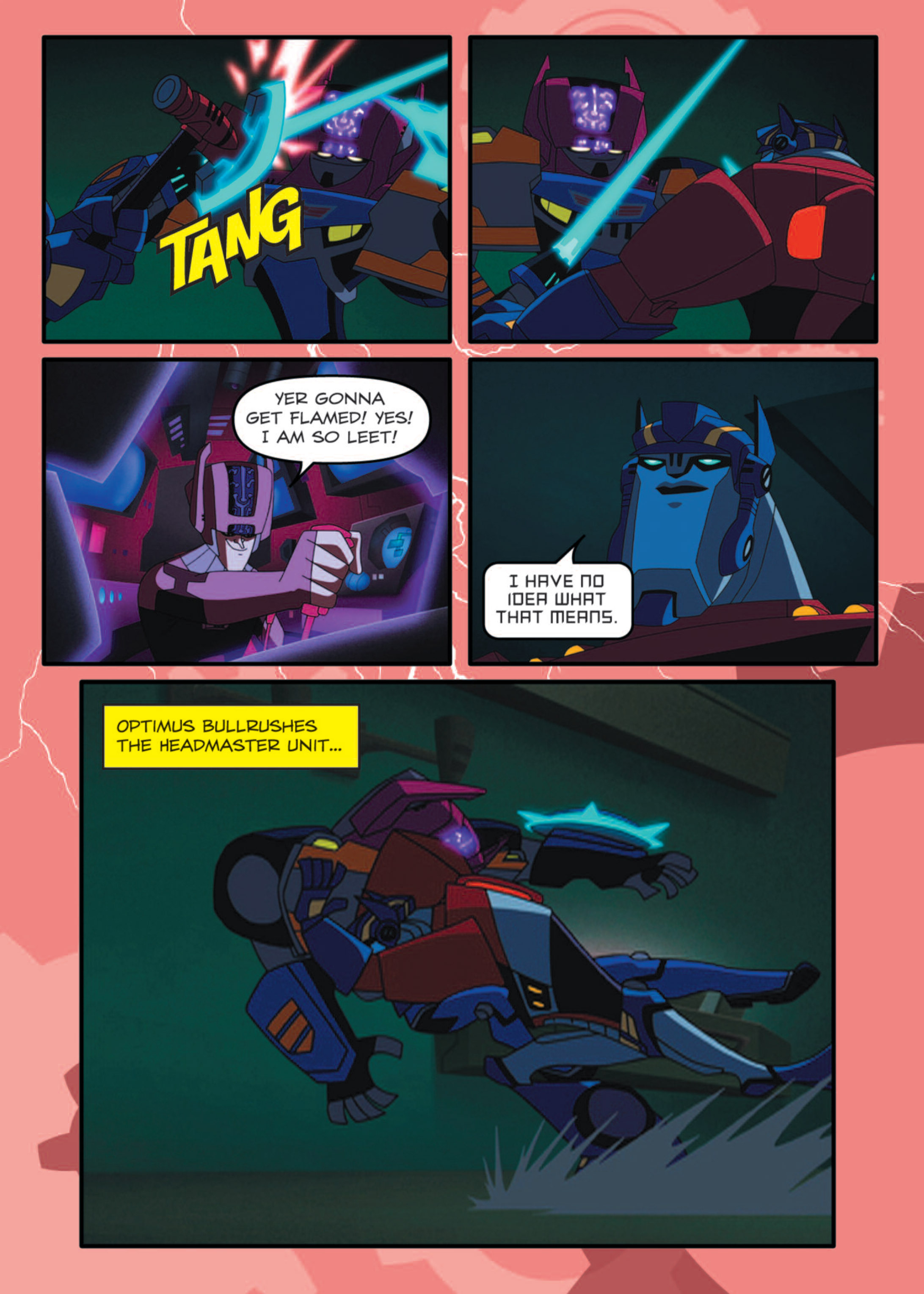 Read online Transformers Animated comic -  Issue #8 - 108