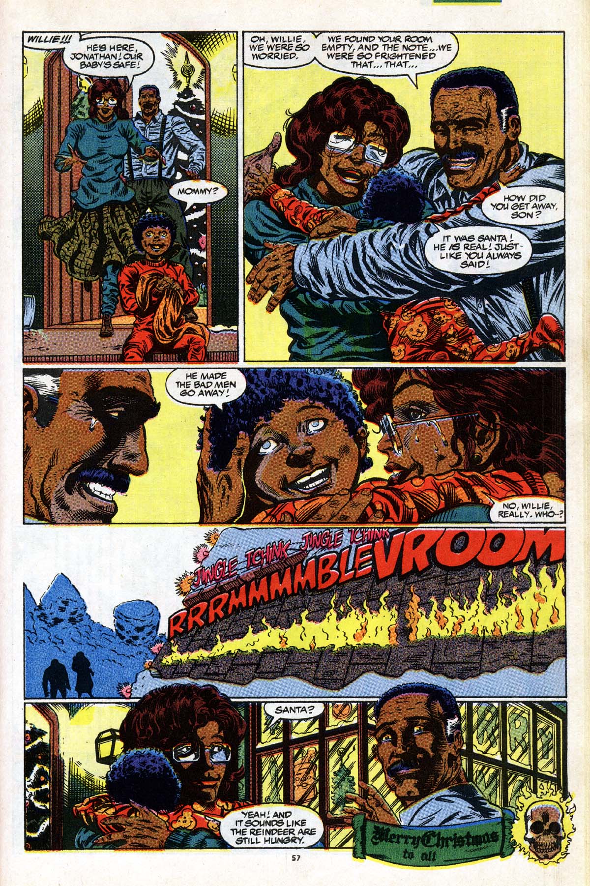Read online Marvel Holiday Special (1991) comic -  Issue #1991 - 62