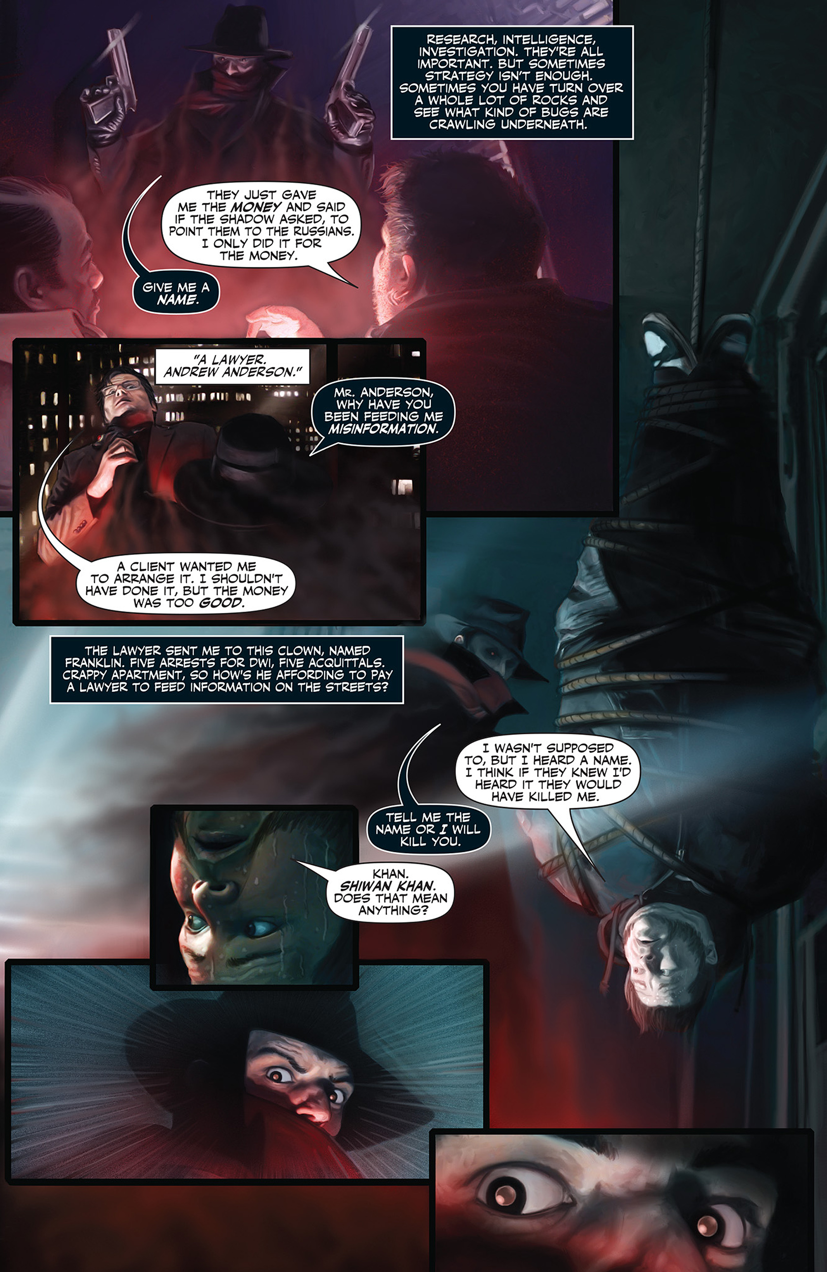 Read online The Shadow Now comic -  Issue #1 - 12
