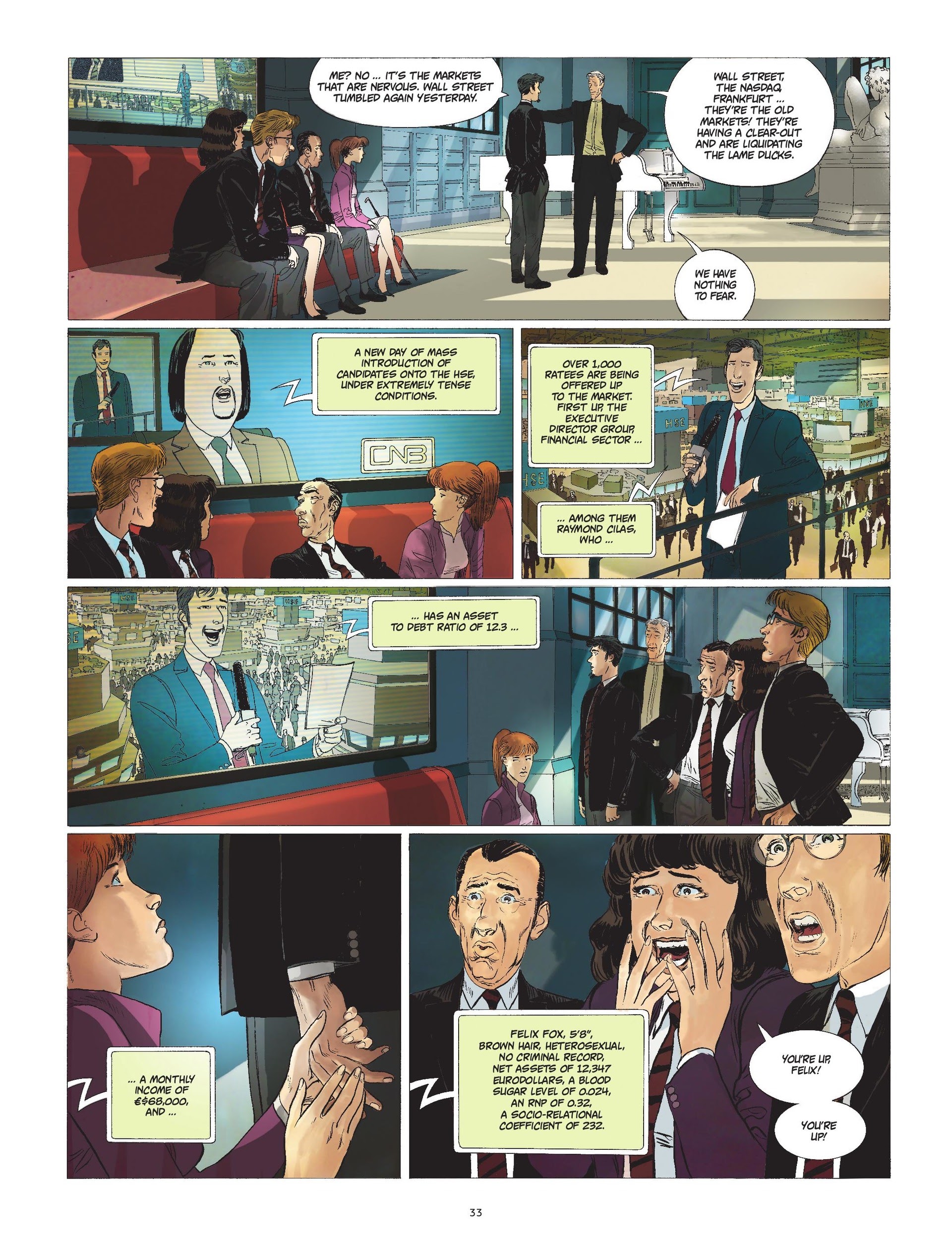 Read online HSE - Human Stock Exchange comic -  Issue #1 - 35