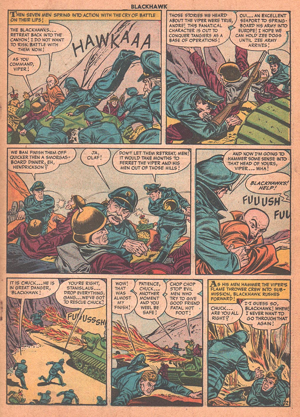 Read online Blackhawk (1957) comic -  Issue #89 - 19