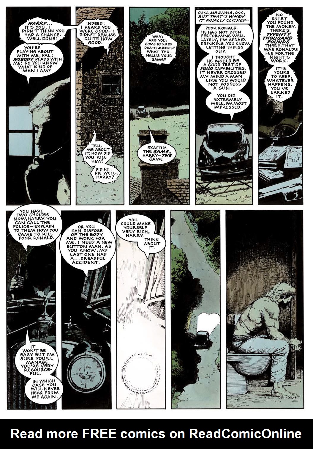 Read online Button Man comic -  Issue # TPB - 27