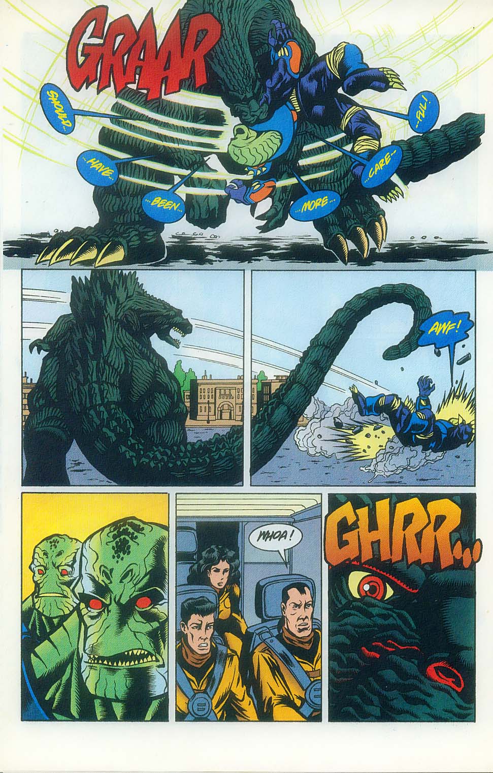 Read online Godzilla (1995) comic -  Issue #6 - 13