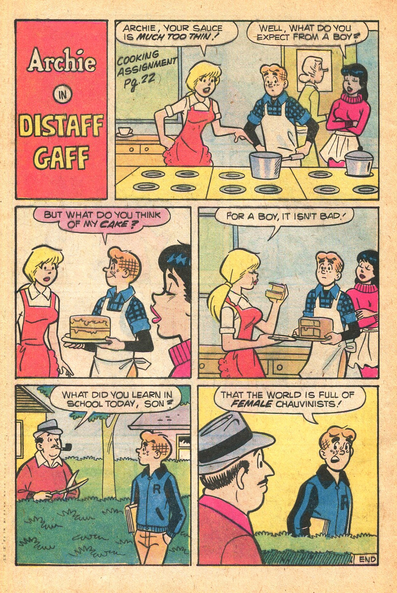 Read online Archie's Joke Book Magazine comic -  Issue #251 - 32