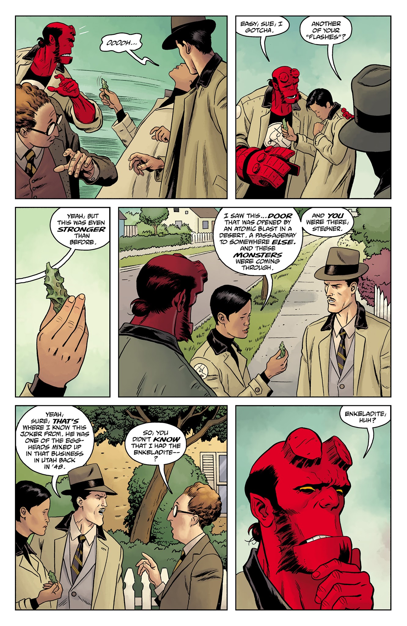 Read online Hellboy and the B.P.R.D.: 1953 - Beyond the Fences comic -  Issue #1 - 17