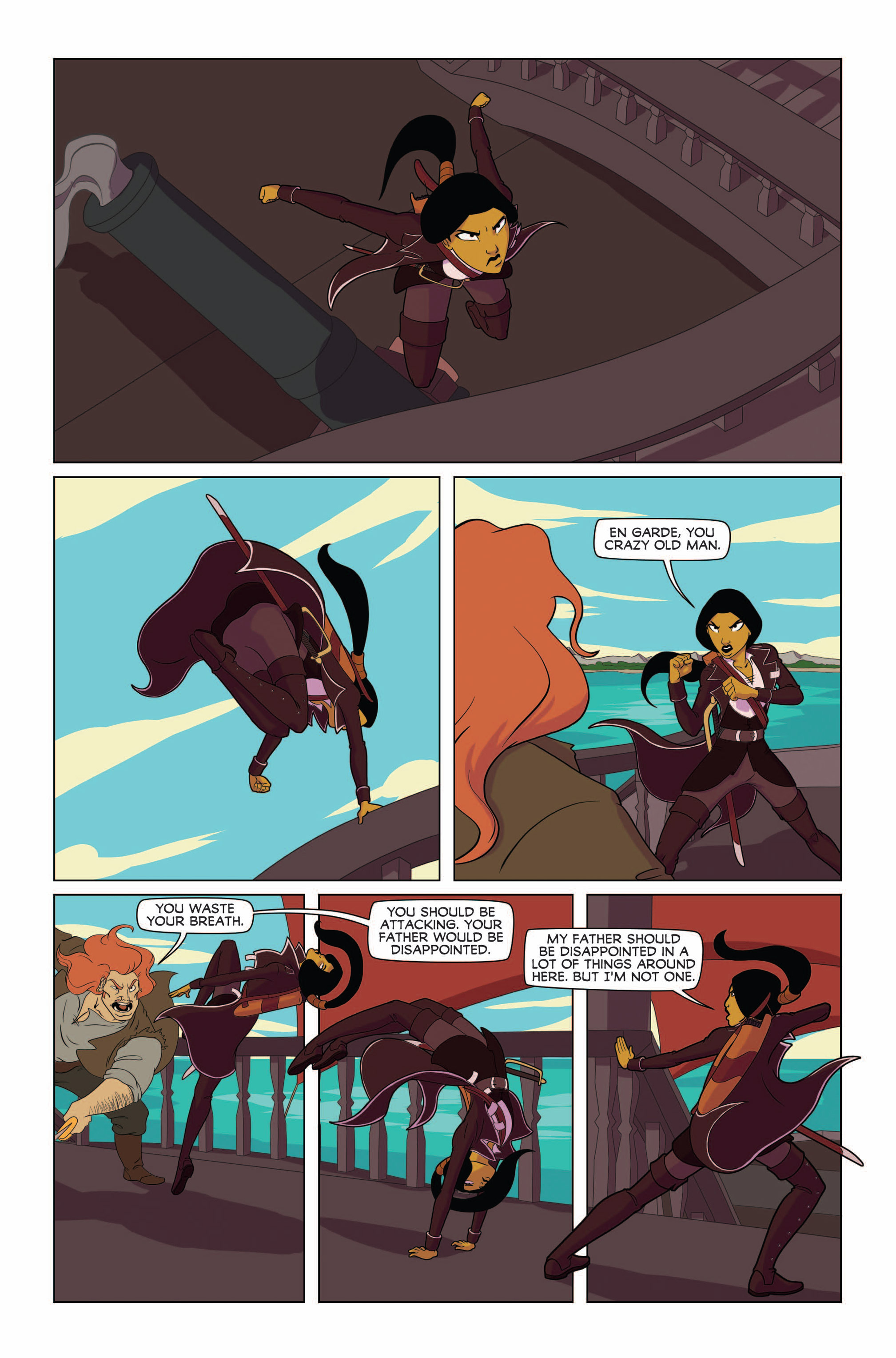 Read online Princeless: The Pirate Princess comic -  Issue # Full - 99