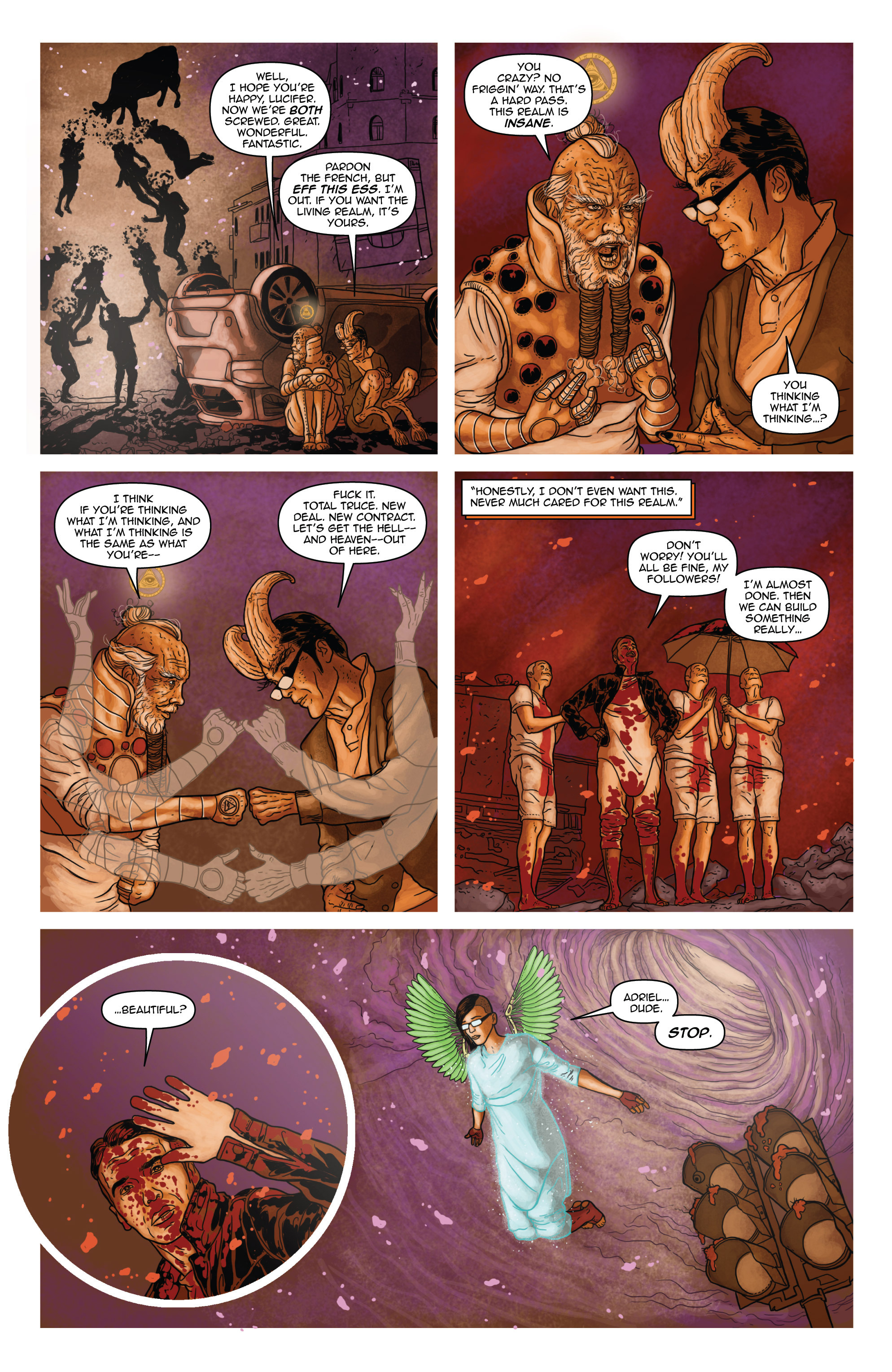 Read online Hot Damn comic -  Issue #5 - 16