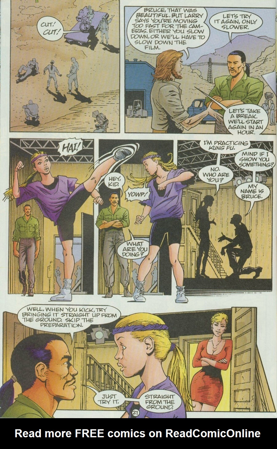 Read online Bruce Lee comic -  Issue #3 - 22