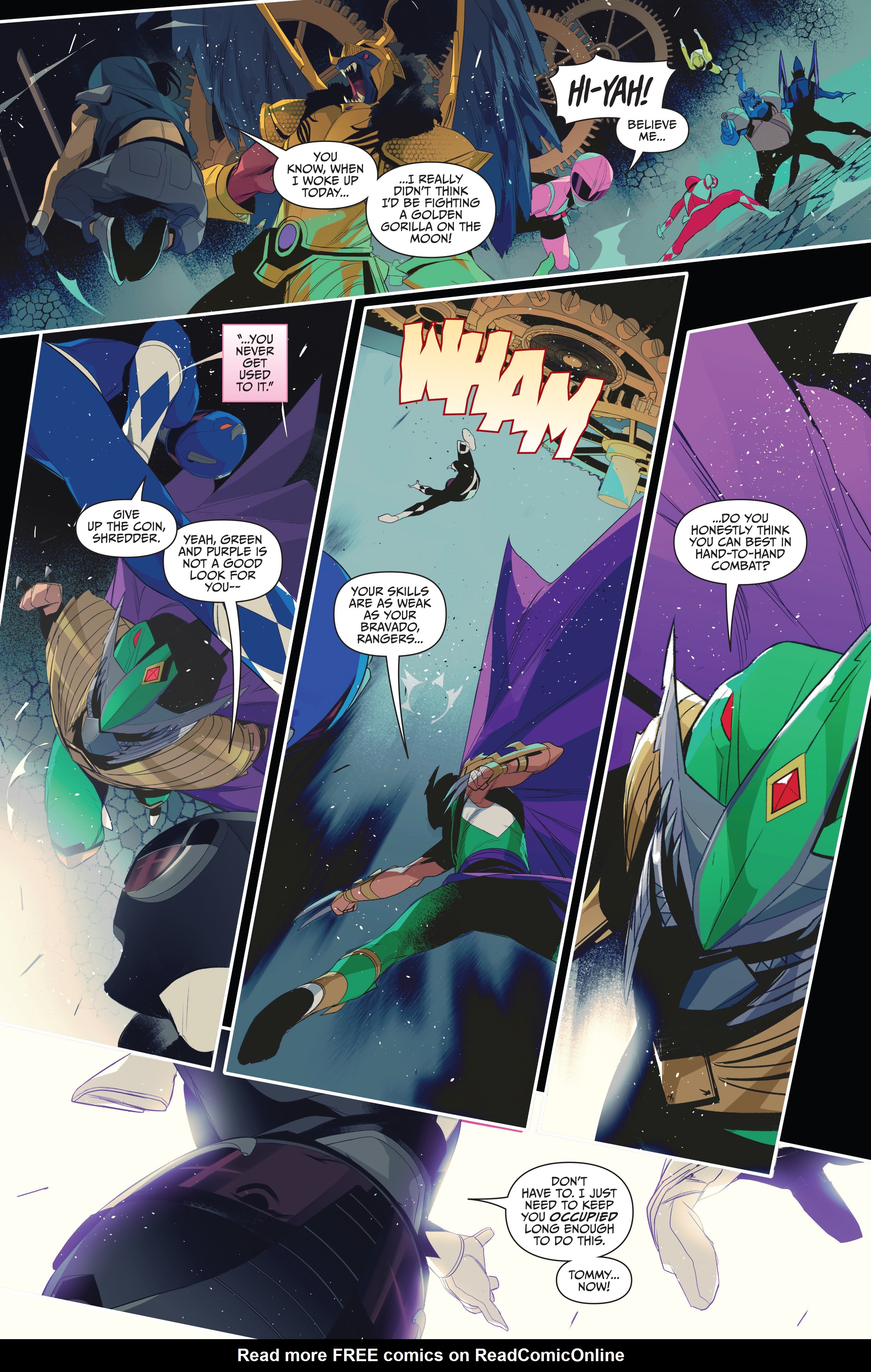 Read online Mighty Morphin Power Rangers: Teenage Mutant Ninja Turtles comic -  Issue # _TPB - 116