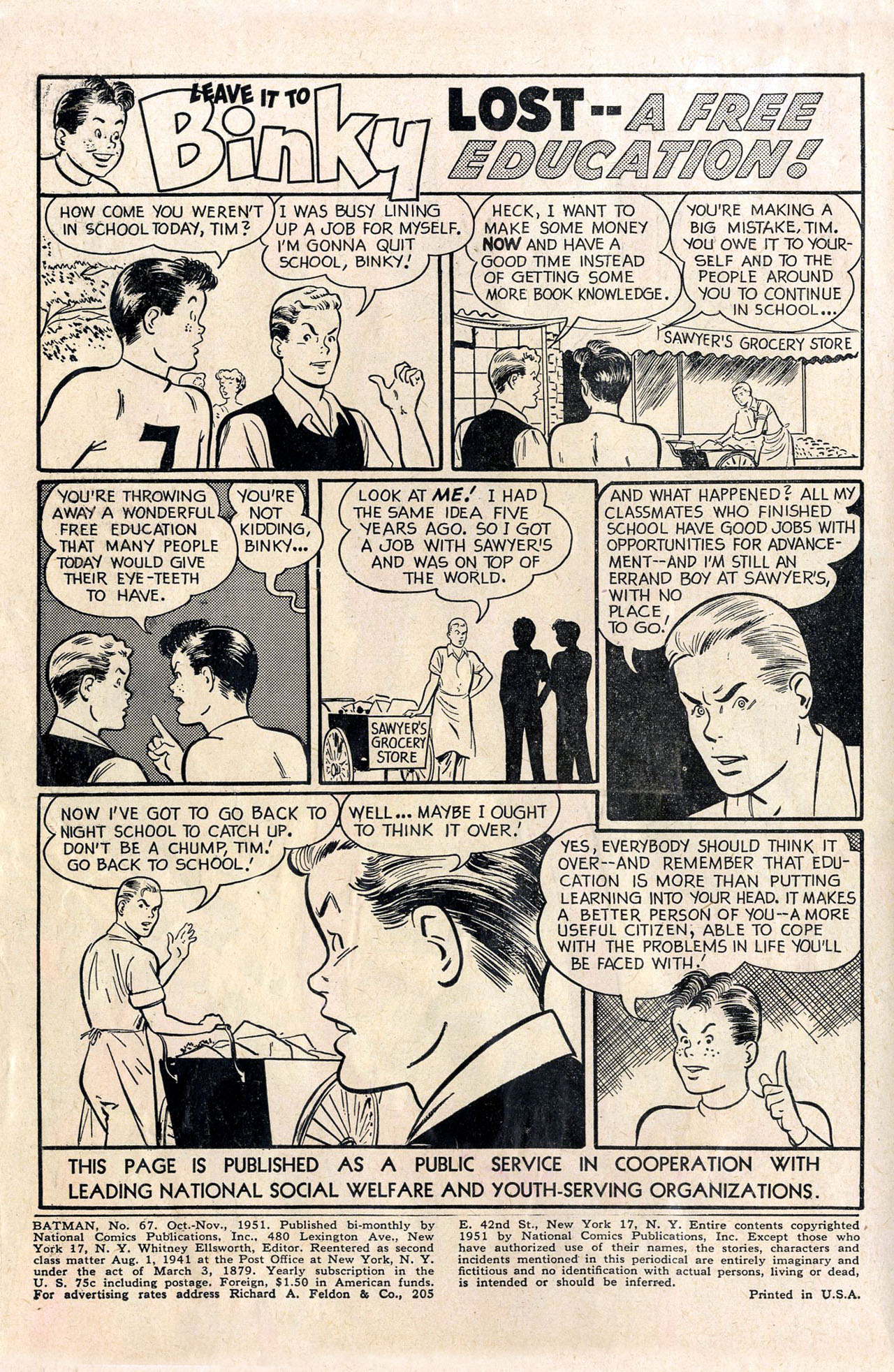 Read online Batman (1940) comic -  Issue #67 - 2