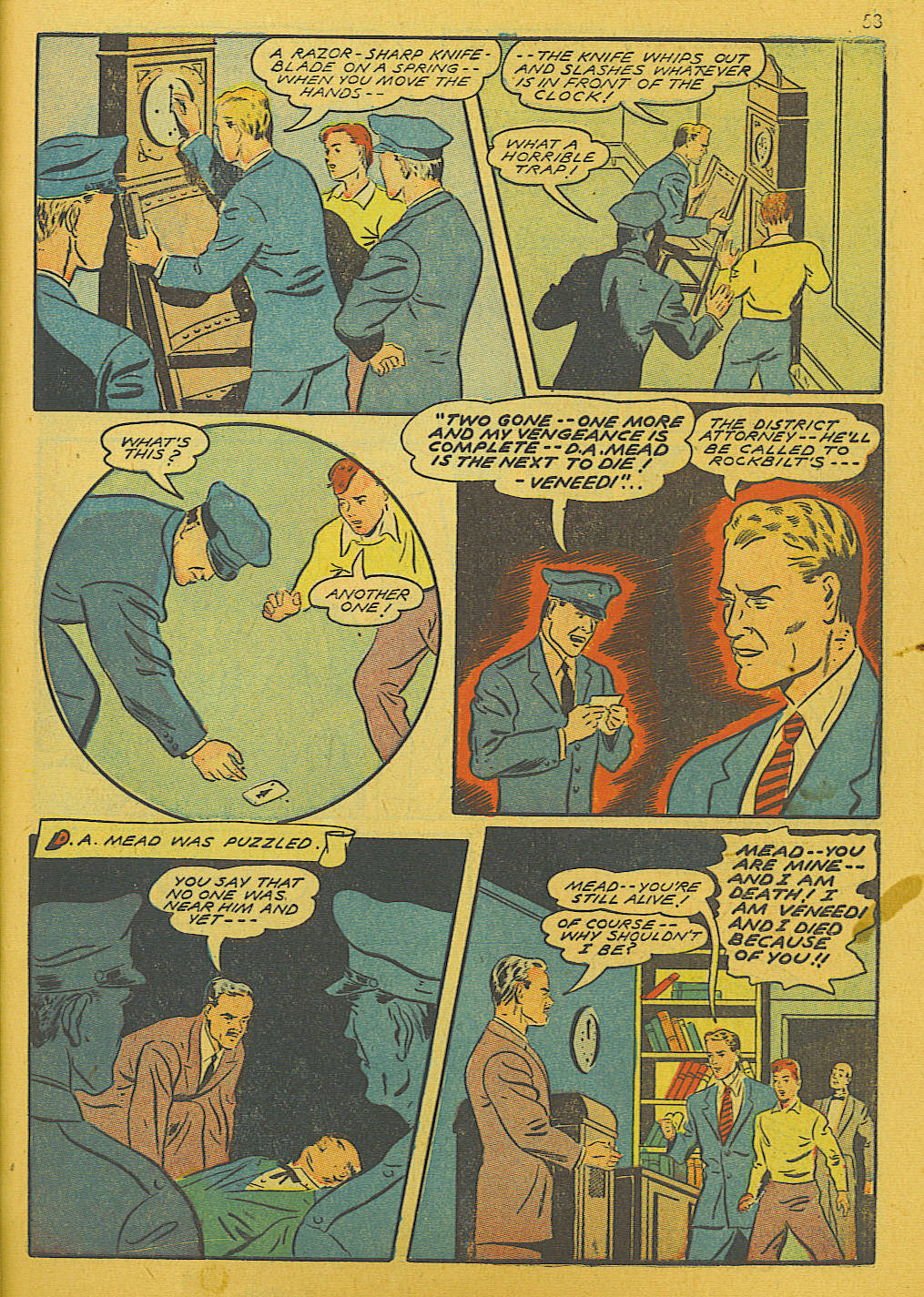 Read online Super-Magician Comics comic -  Issue #10 - 53