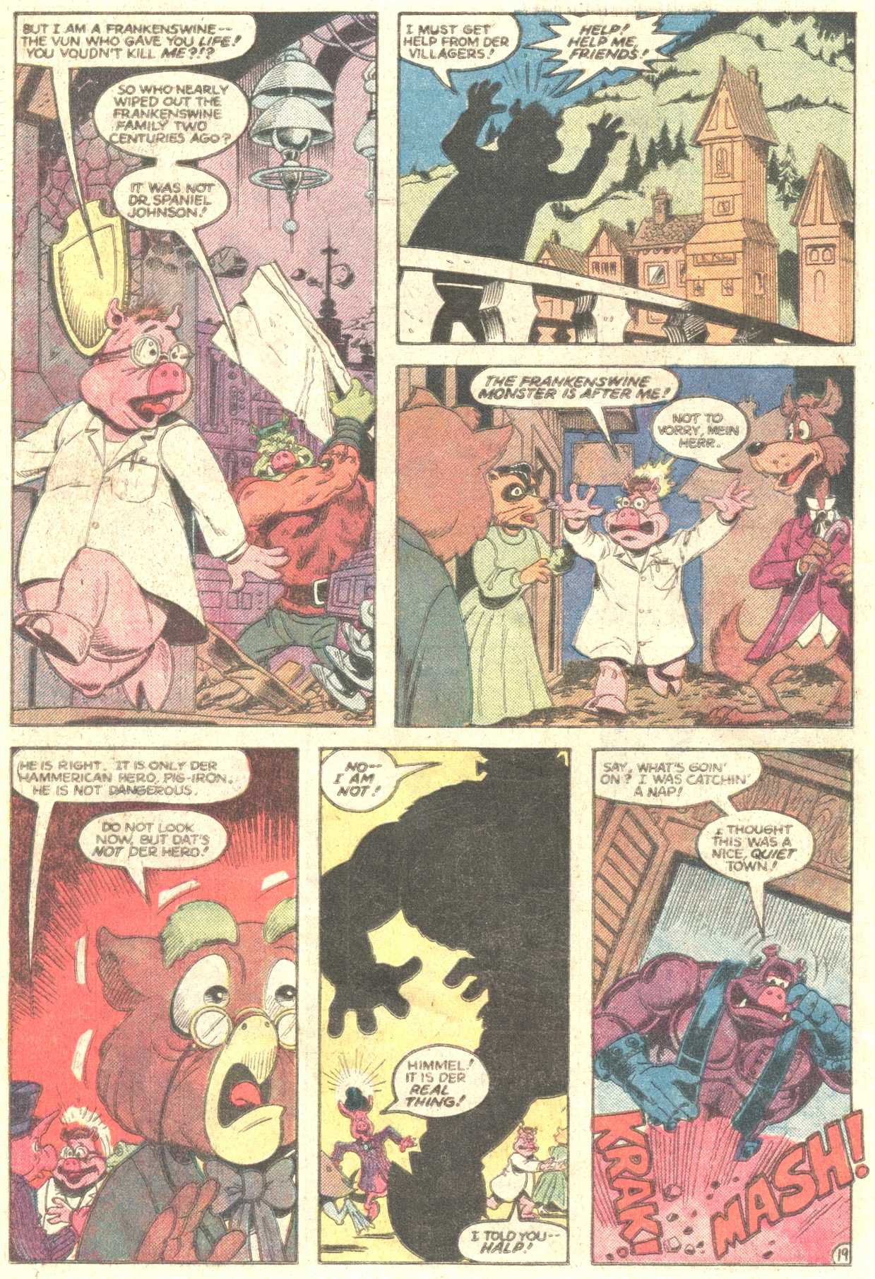 Read online Captain Carrot and His Amazing Zoo Crew! comic -  Issue #17 - 20