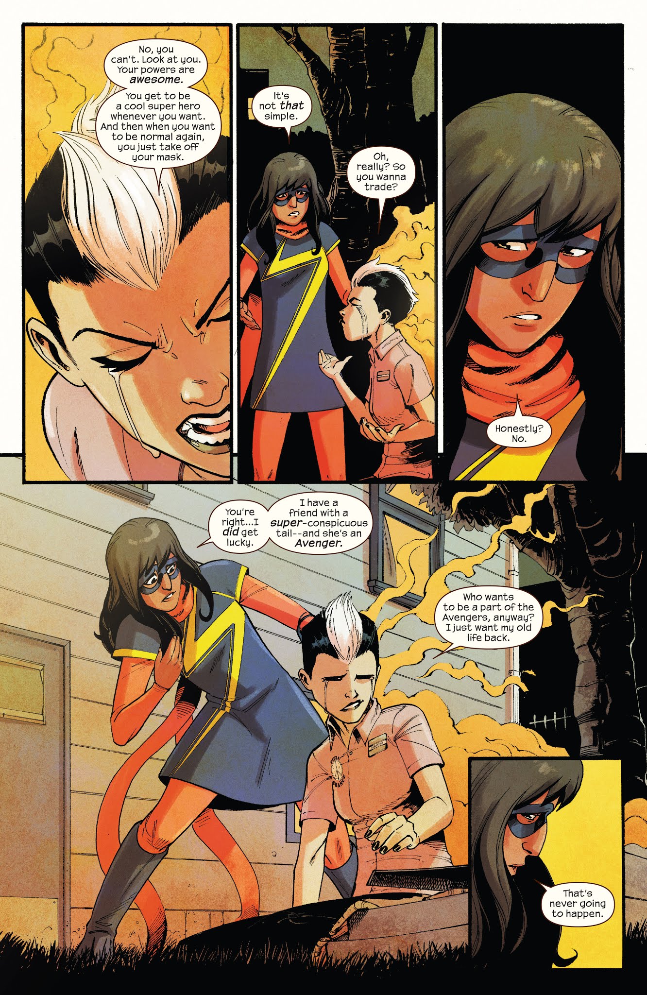 Read online Ms. Marvel (2016) comic -  Issue #31 - 19