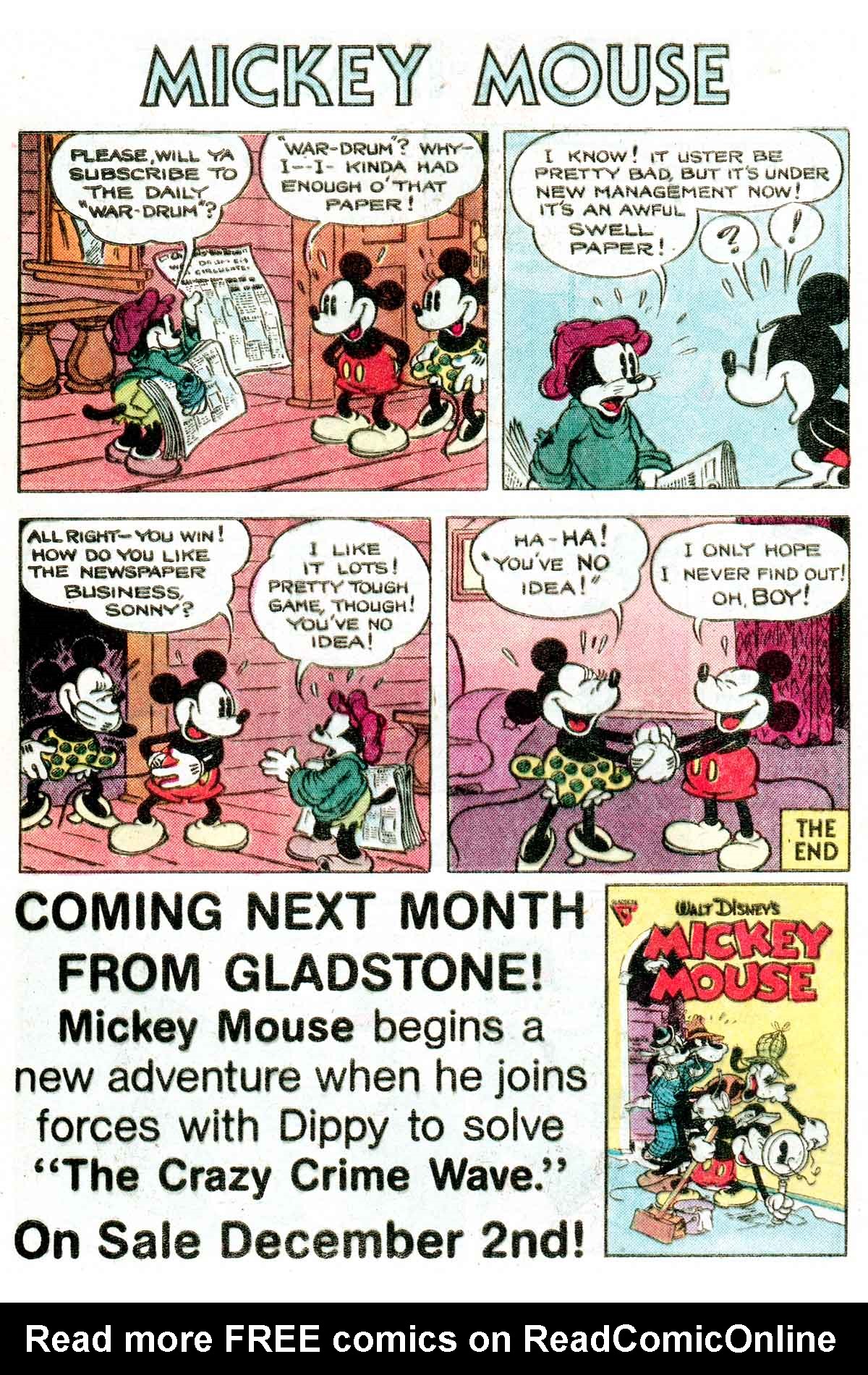 Read online Walt Disney's Mickey Mouse comic -  Issue #223 - 28