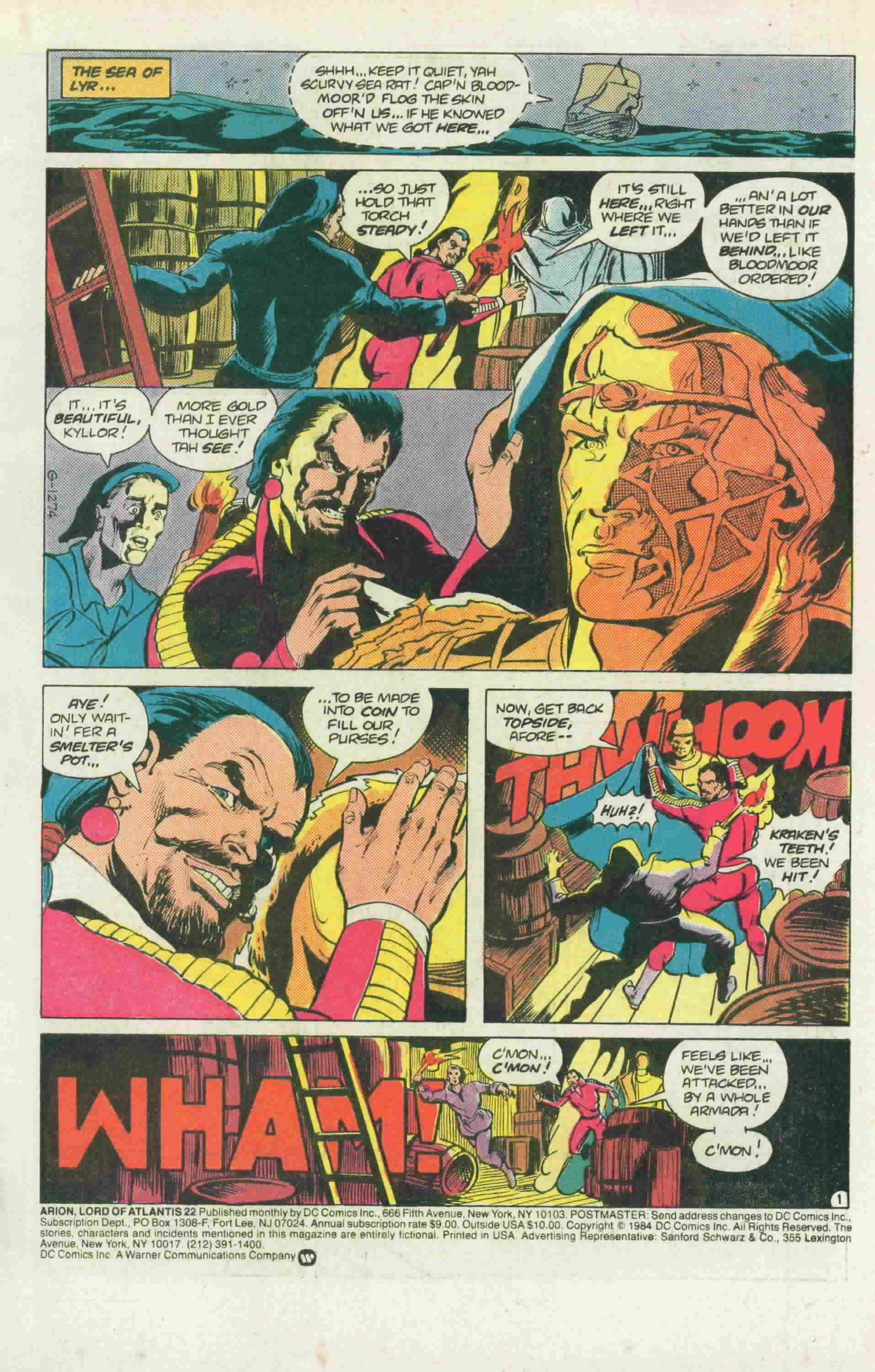 Read online Arion, Lord of Atlantis comic -  Issue #22 - 3