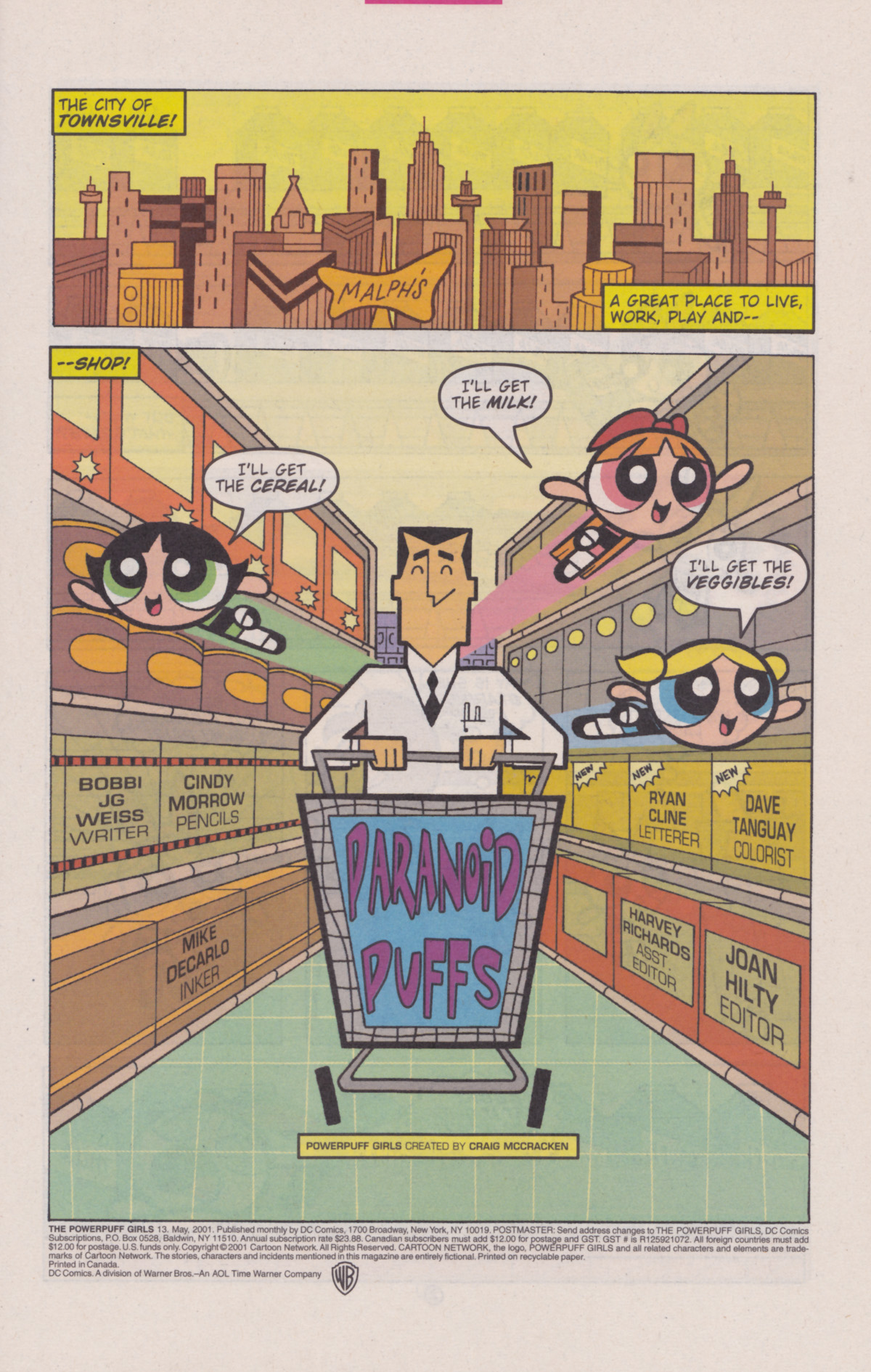 Read online The Powerpuff Girls comic -  Issue #13 - 2