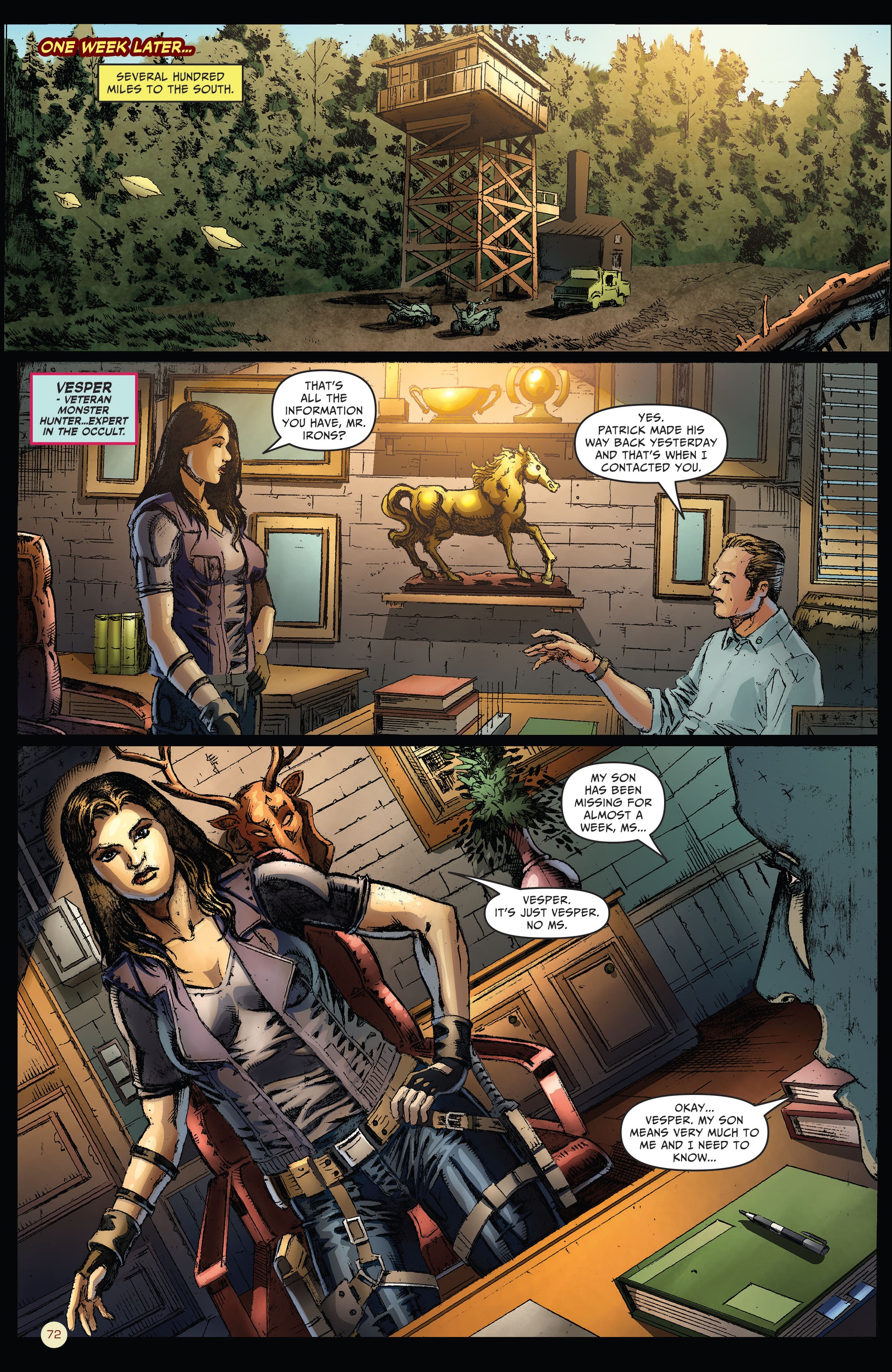 Read online Monster Hunters' Survival Guide: Case Files comic -  Issue # TPB - 72