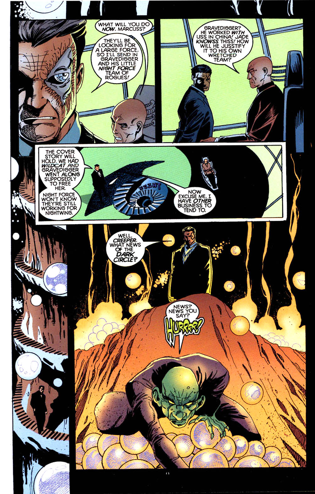 Read online Tangent Comics/ Nightwing: Night Force comic -  Issue # Full - 9