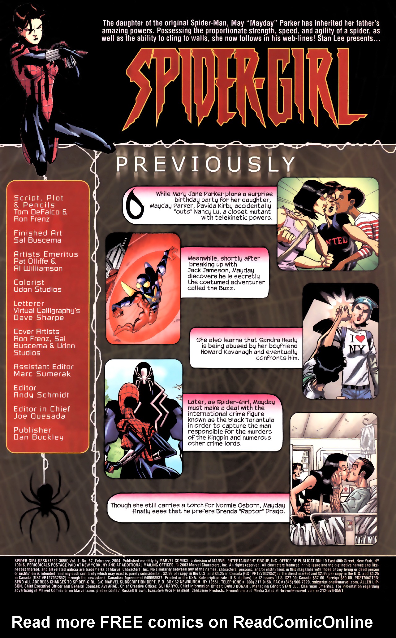 Read online Spider-Girl (1998) comic -  Issue #67 - 2