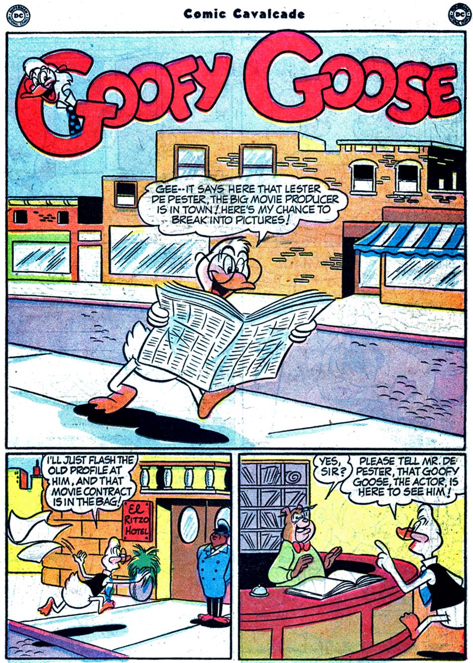 Read online Comic Cavalcade comic -  Issue #44 - 41