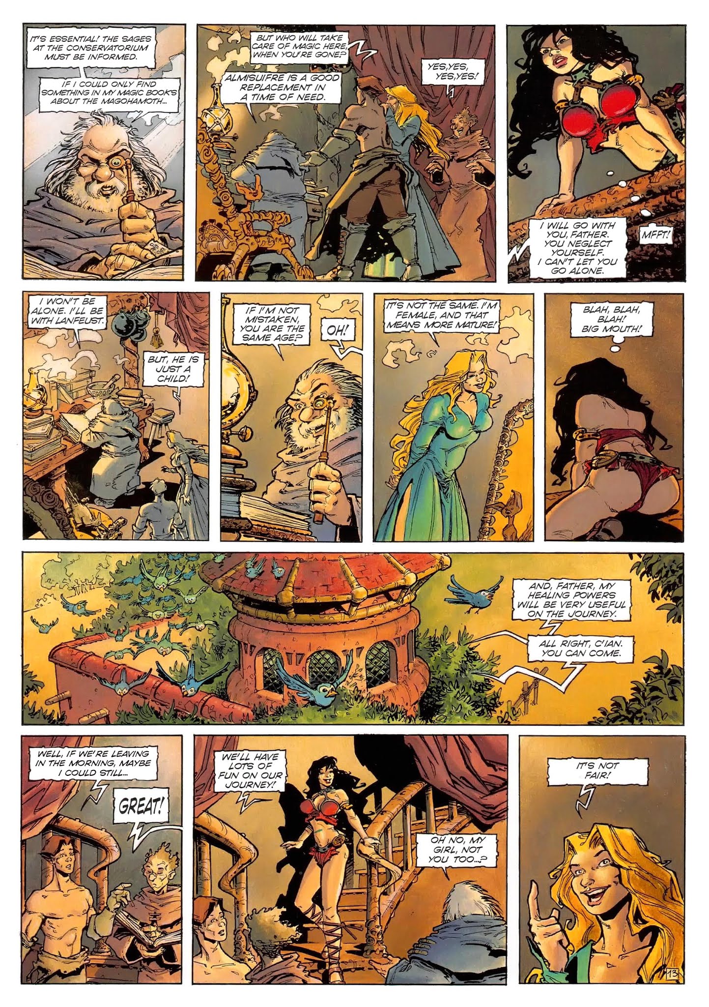 Read online Lanfeust of Troy comic -  Issue #1 - 16