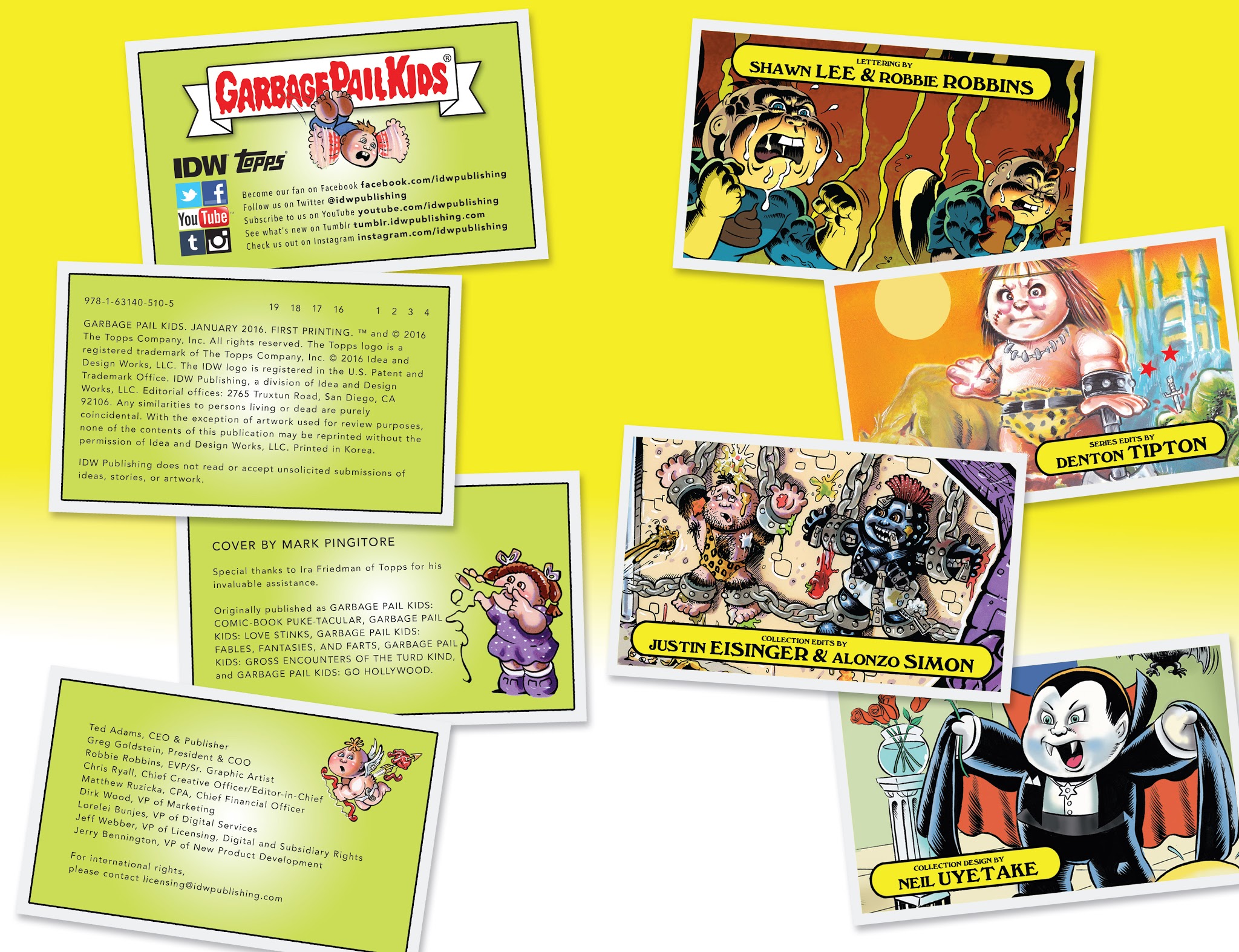 Read online Garbage Pail Kids comic -  Issue # TPB - 3