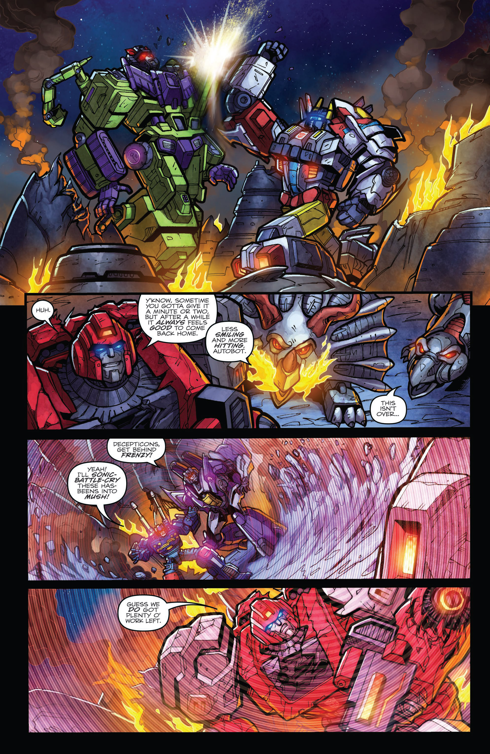 Read online Transformers: The IDW Collection Phase Two comic -  Issue # TPB 4 (Part 3) - 2