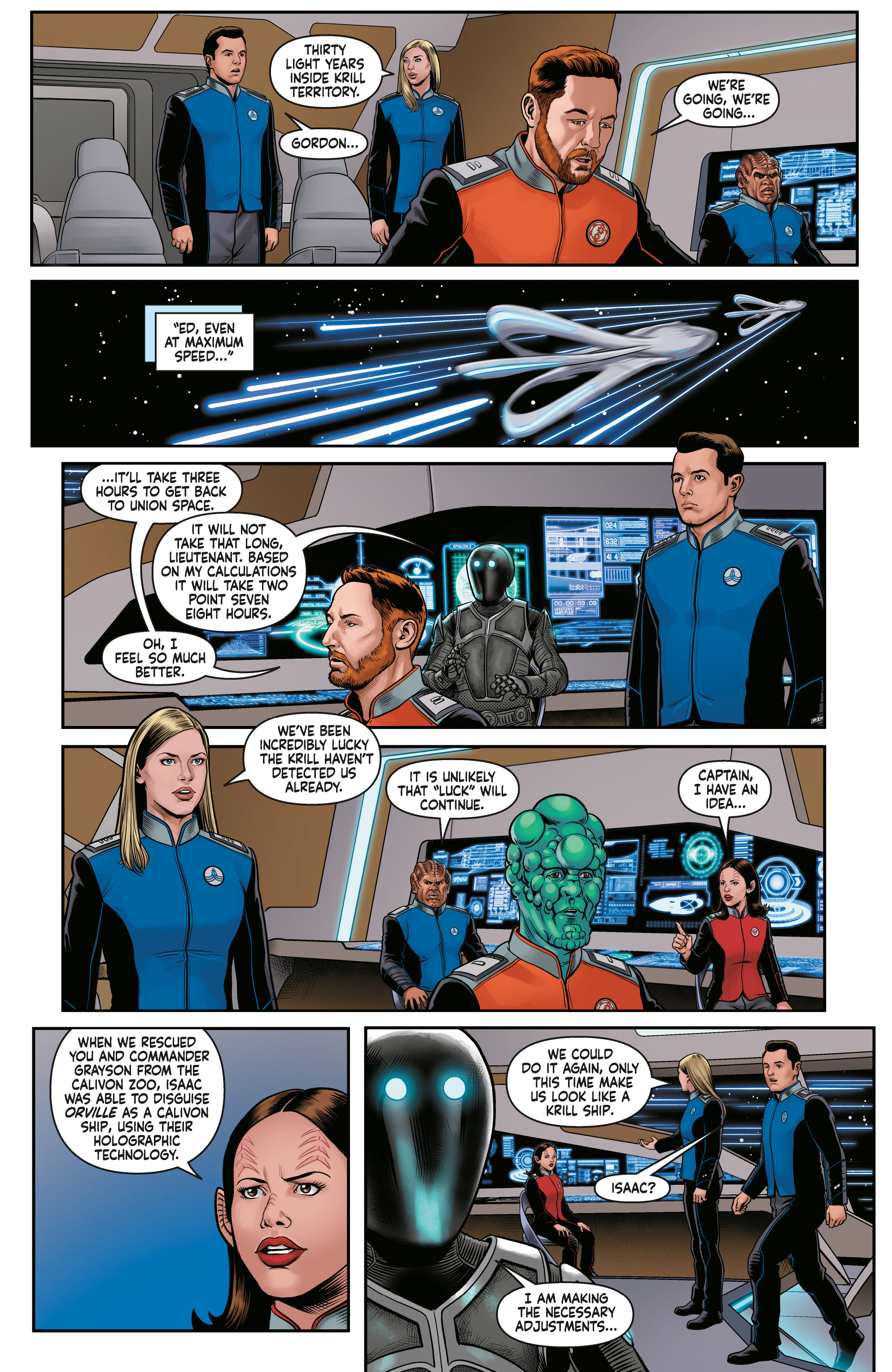 Read online The Orville comic -  Issue #4 - 3