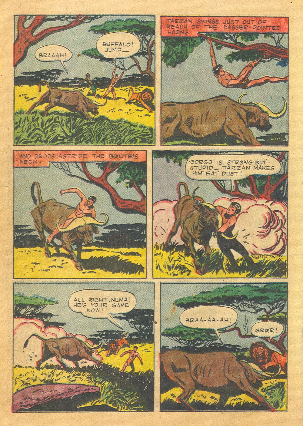 Read online Tarzan (1948) comic -  Issue #11 - 14