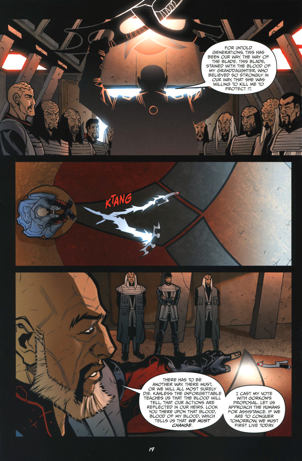 Read online Star Trek: Klingons: Blood Will Tell comic -  Issue #5 - 21