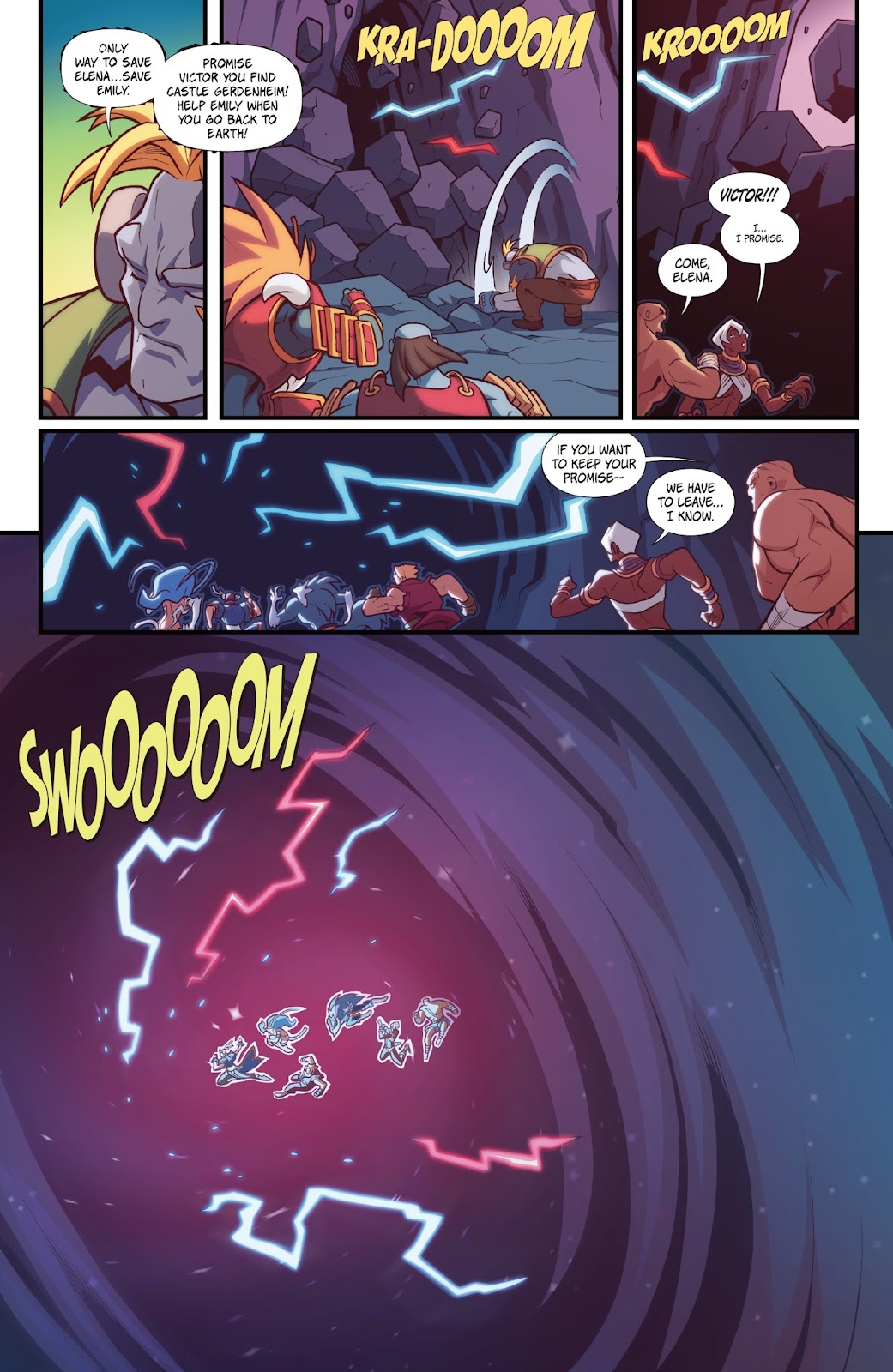 Street Fighter VS Darkstalkers issue 6 - Page 12