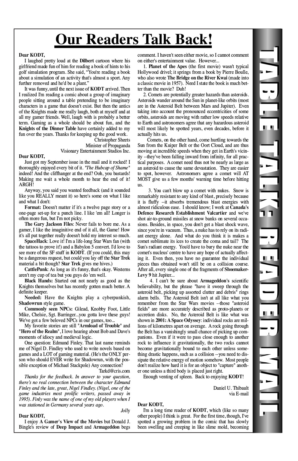 Read online Knights of the Dinner Table comic -  Issue #25 - 5