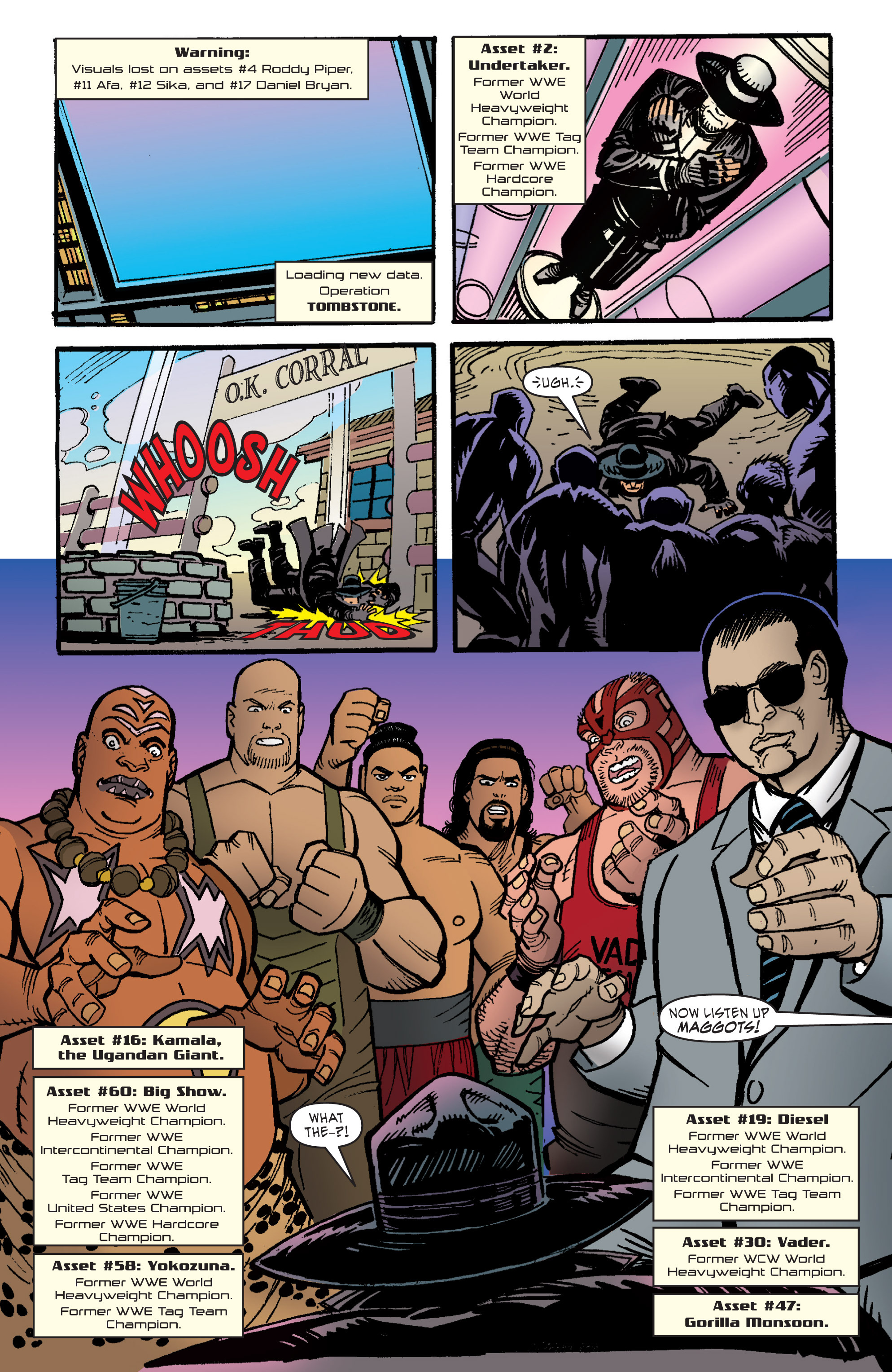 Read online WWE Superstars comic -  Issue #9 - 19