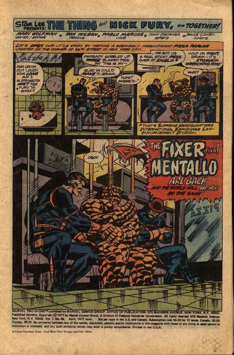 Marvel Two-In-One (1974) issue 26 - Page 3