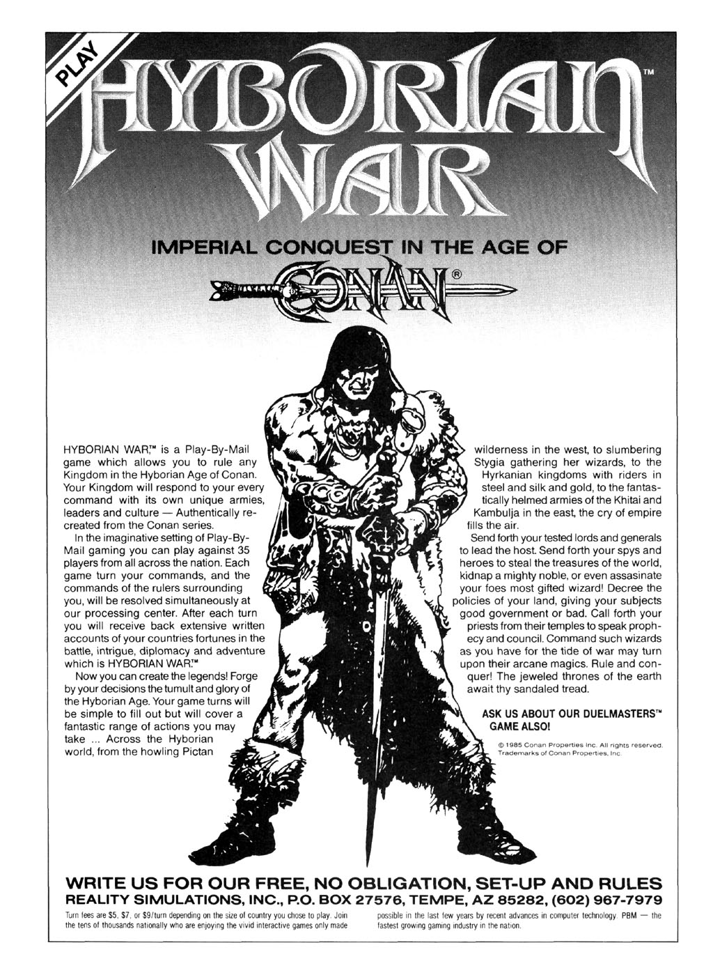 Read online The Savage Sword Of Conan comic -  Issue #164 - 63