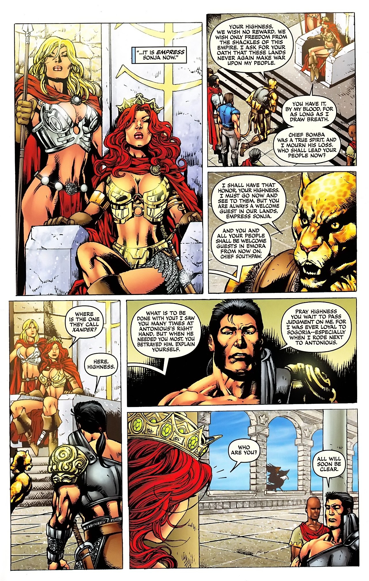 Read online Queen Sonja comic -  Issue #26 - 5
