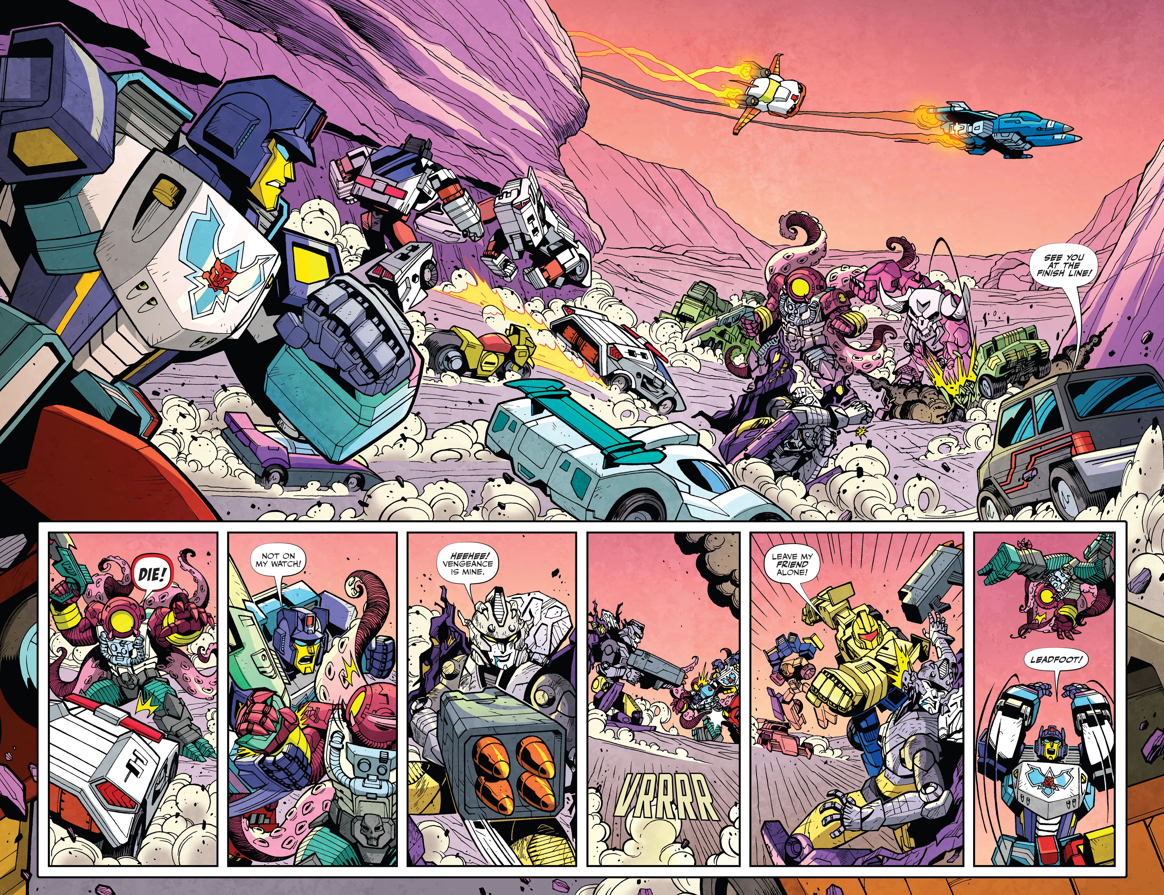 Read online Transformers: Wreckers-Tread and Circuits comic -  Issue #3 - 14