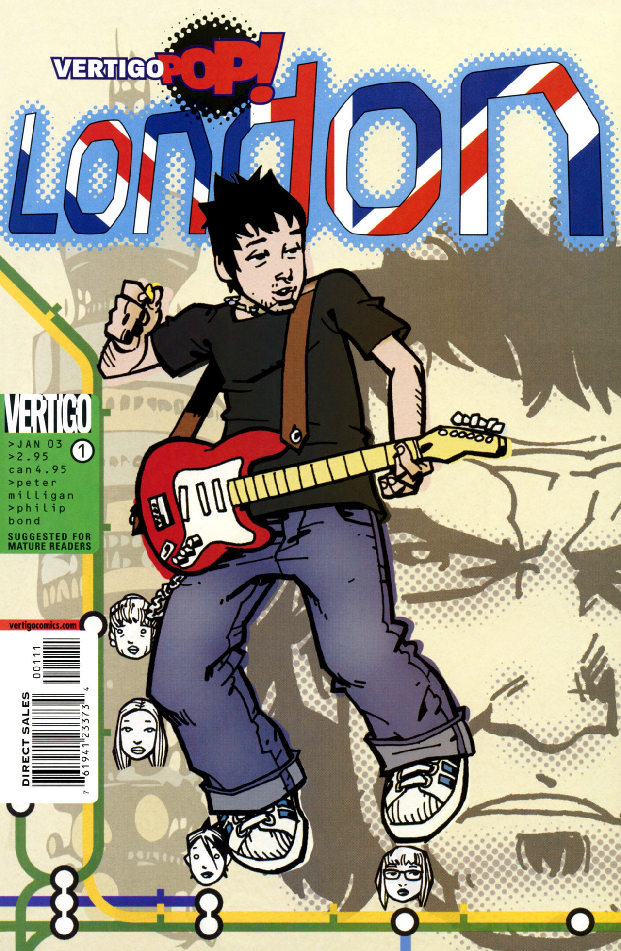 Read online Vertigo Pop! London comic -  Issue #1 - 1