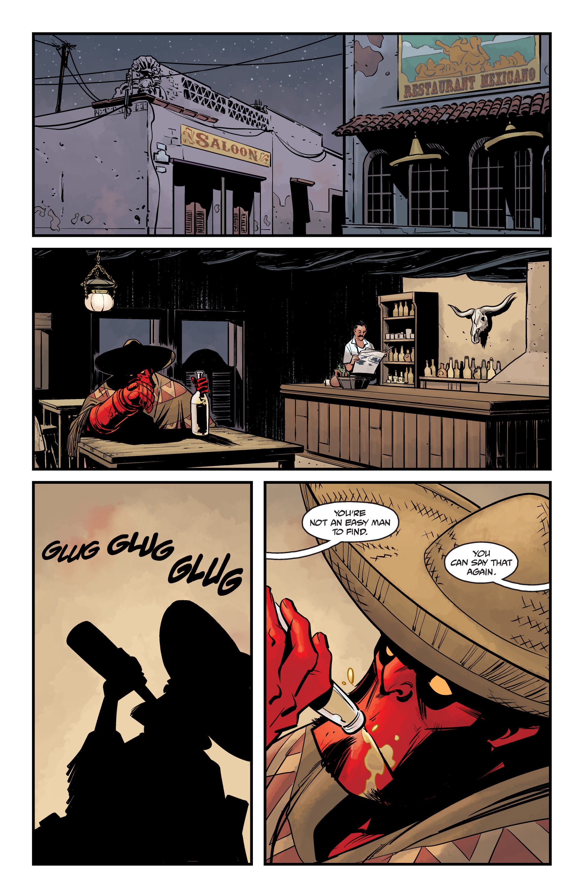 Read online Hellboy and the B.P.R.D. 1956 comic -  Issue #5 - 17