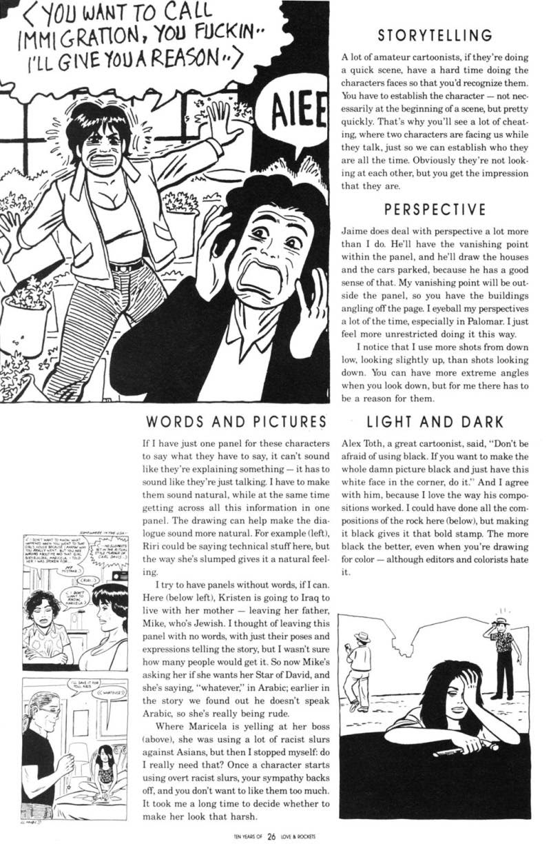 Read online Ten Years of Love and Rockets comic -  Issue # Full - 24