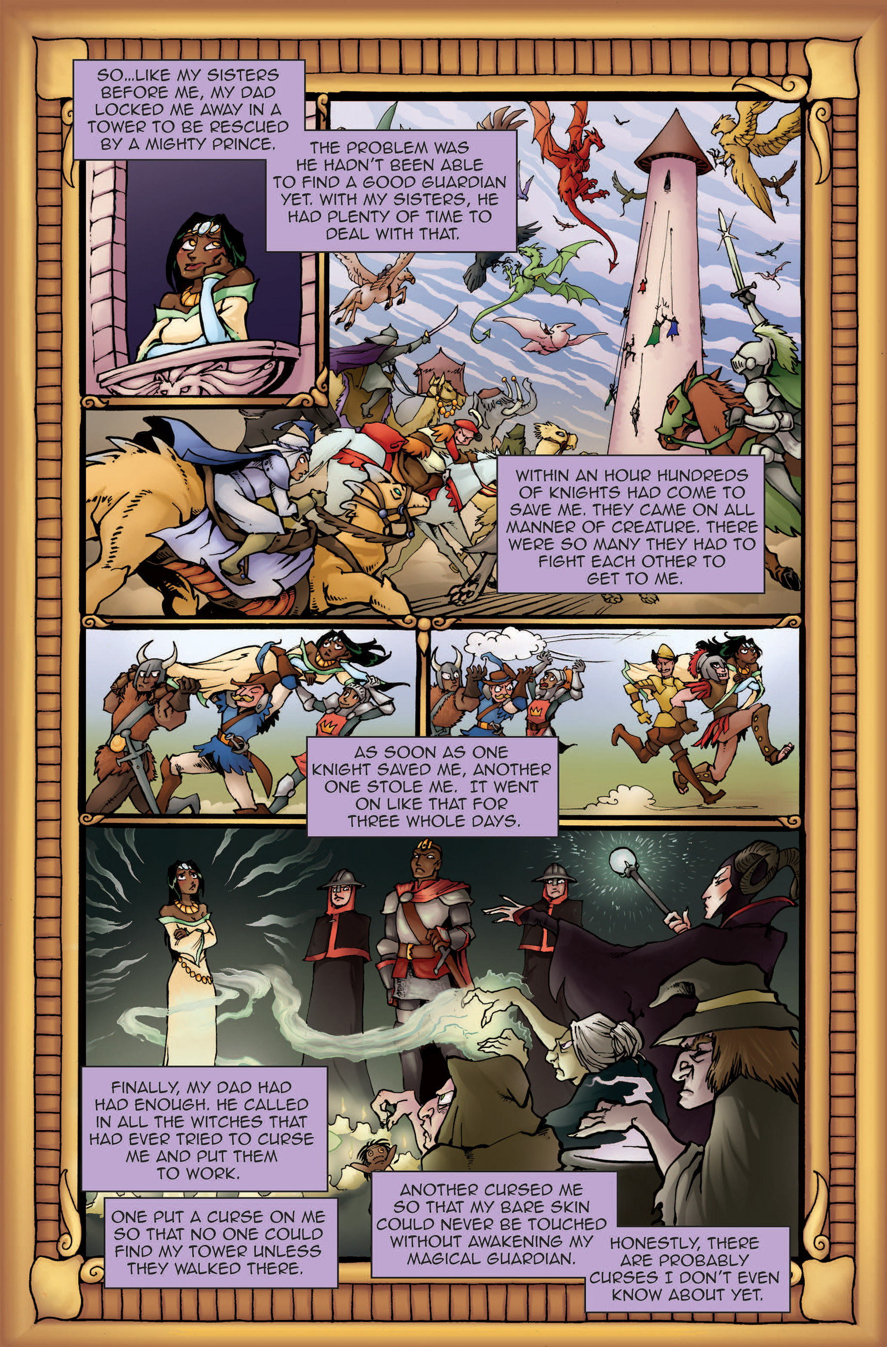 Read online Princeless Vol 2 comic -  Issue #4 - 4