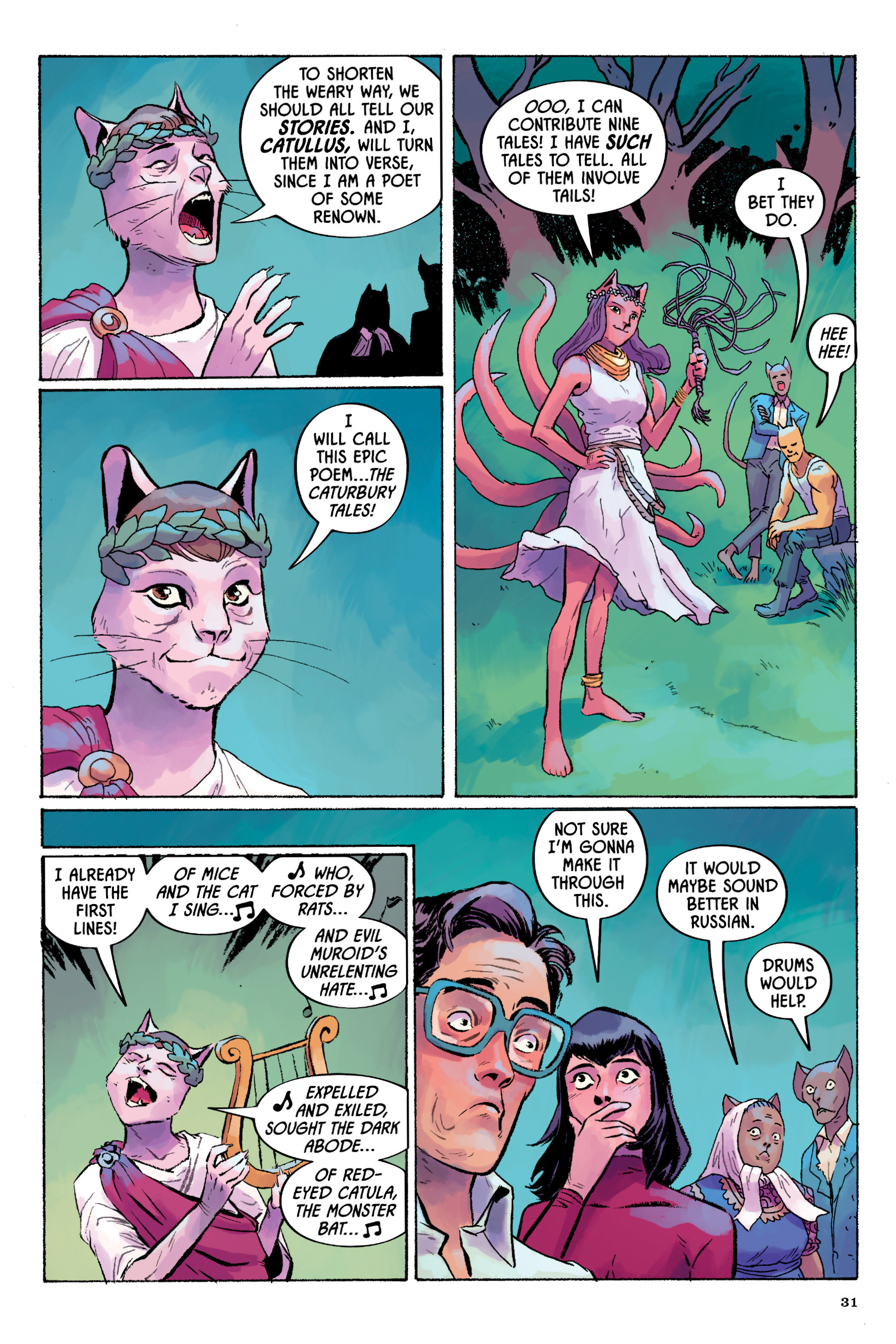 Read online Angel Catbird comic -  Issue # TPB 2 - 32