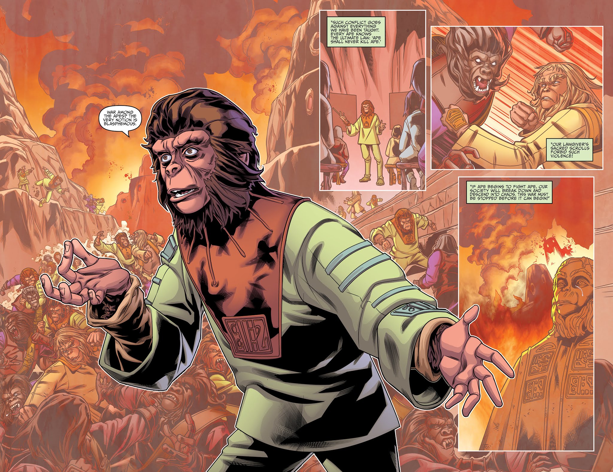 Read online Star Trek/Planet of the Apes: The Primate Directive comic -  Issue # _TPB - 76