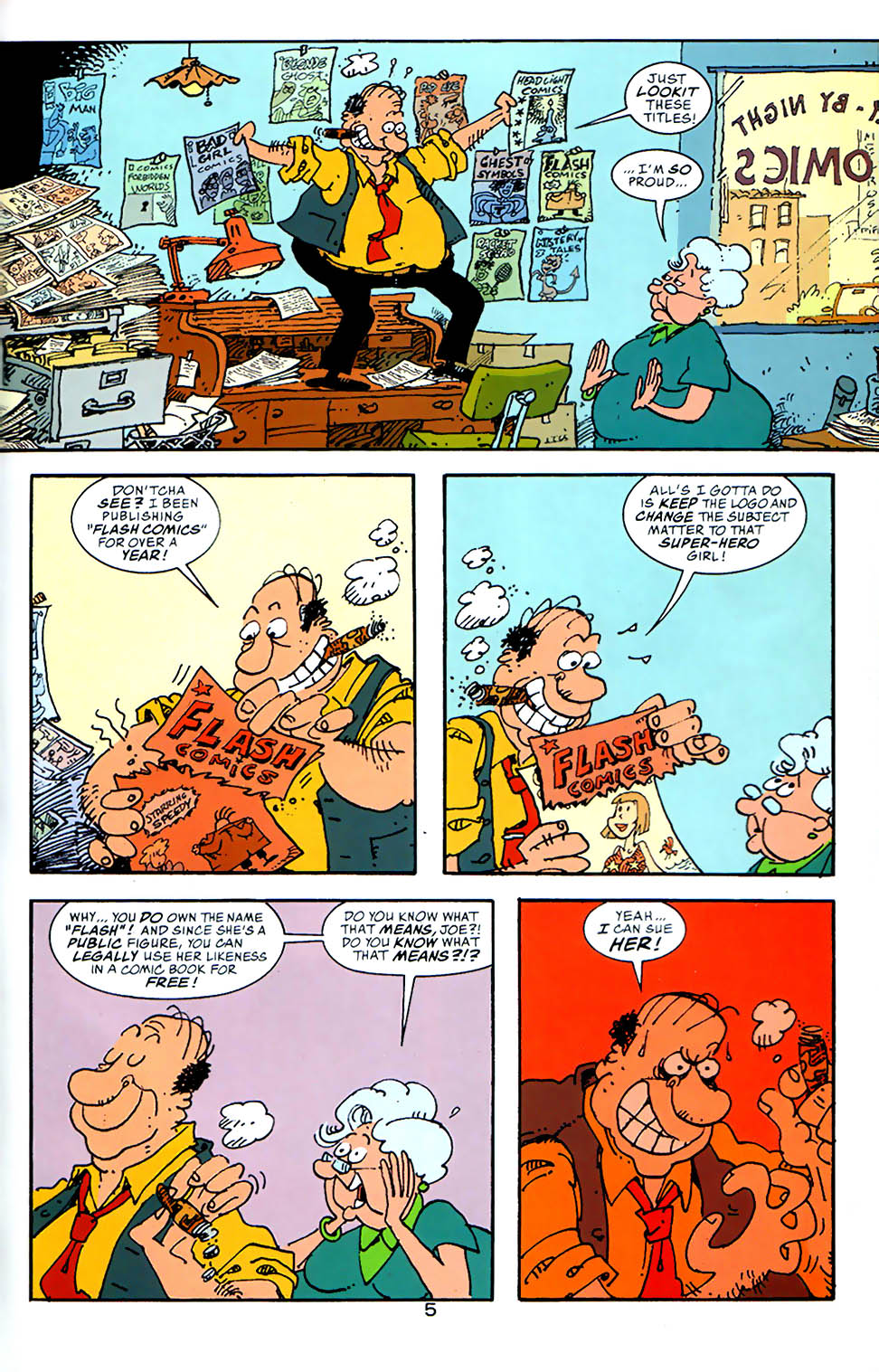 Read online Just Imagine Stan Lee With Kevin Maguire Creating The Flash comic -  Issue # Full - 46