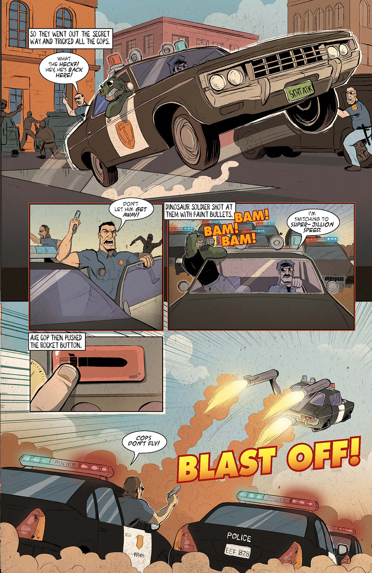 Read online Axe Cop comic -  Issue # TPB 2 - 15