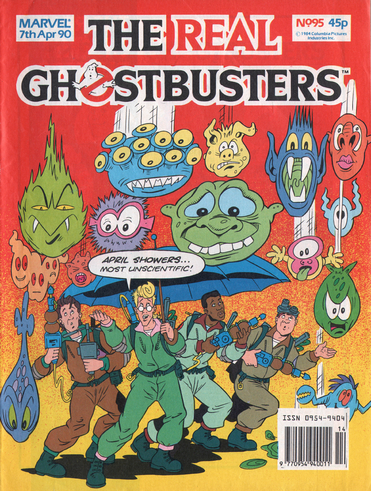 Read online The Real Ghostbusters comic -  Issue #95 - 1